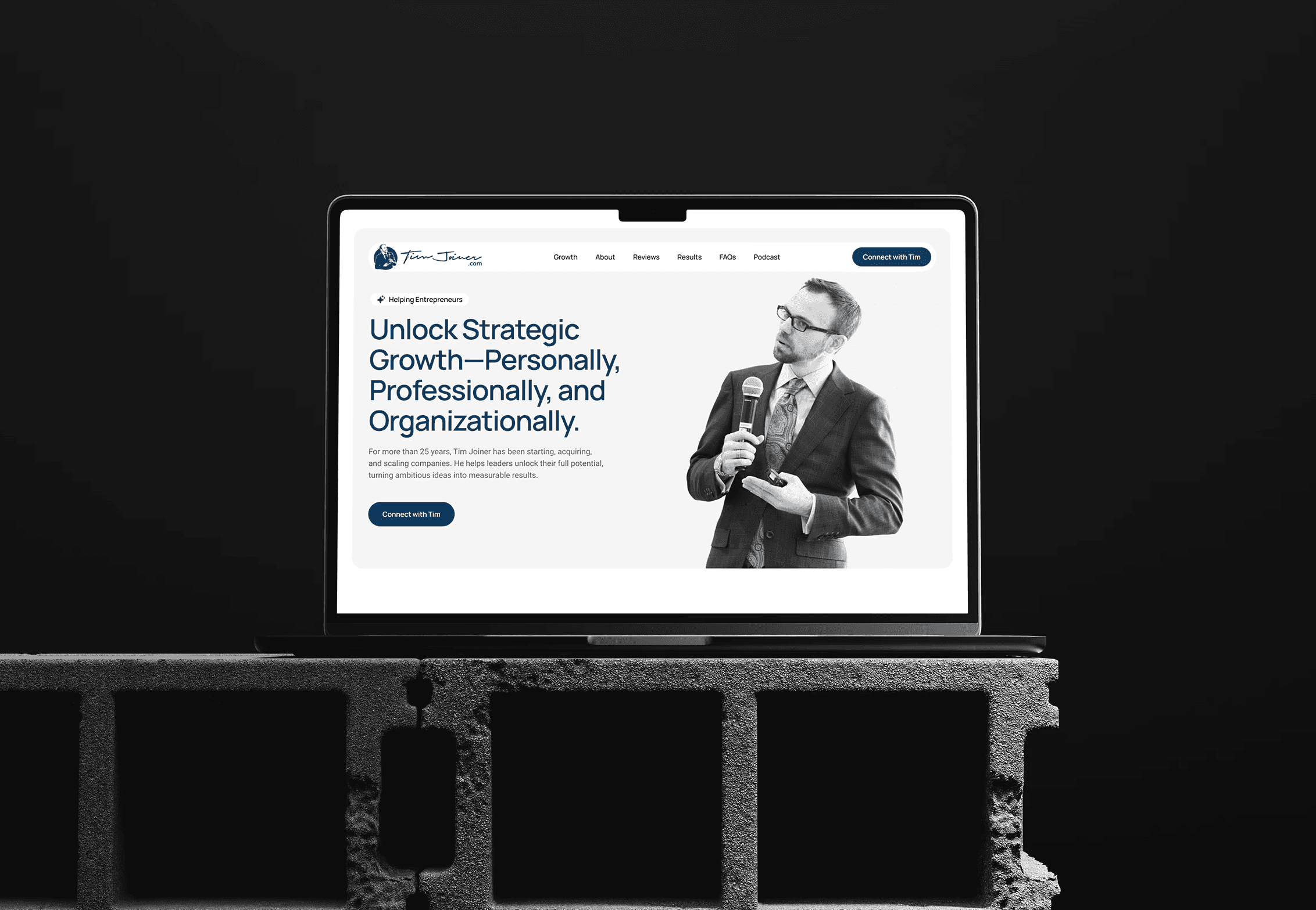 Tim Joiner Branding and Web design