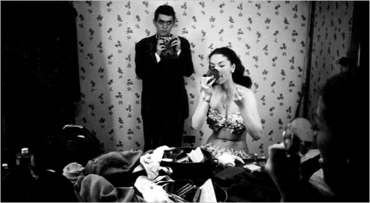 Kubrick nel 1949, agli esordi come fotografo