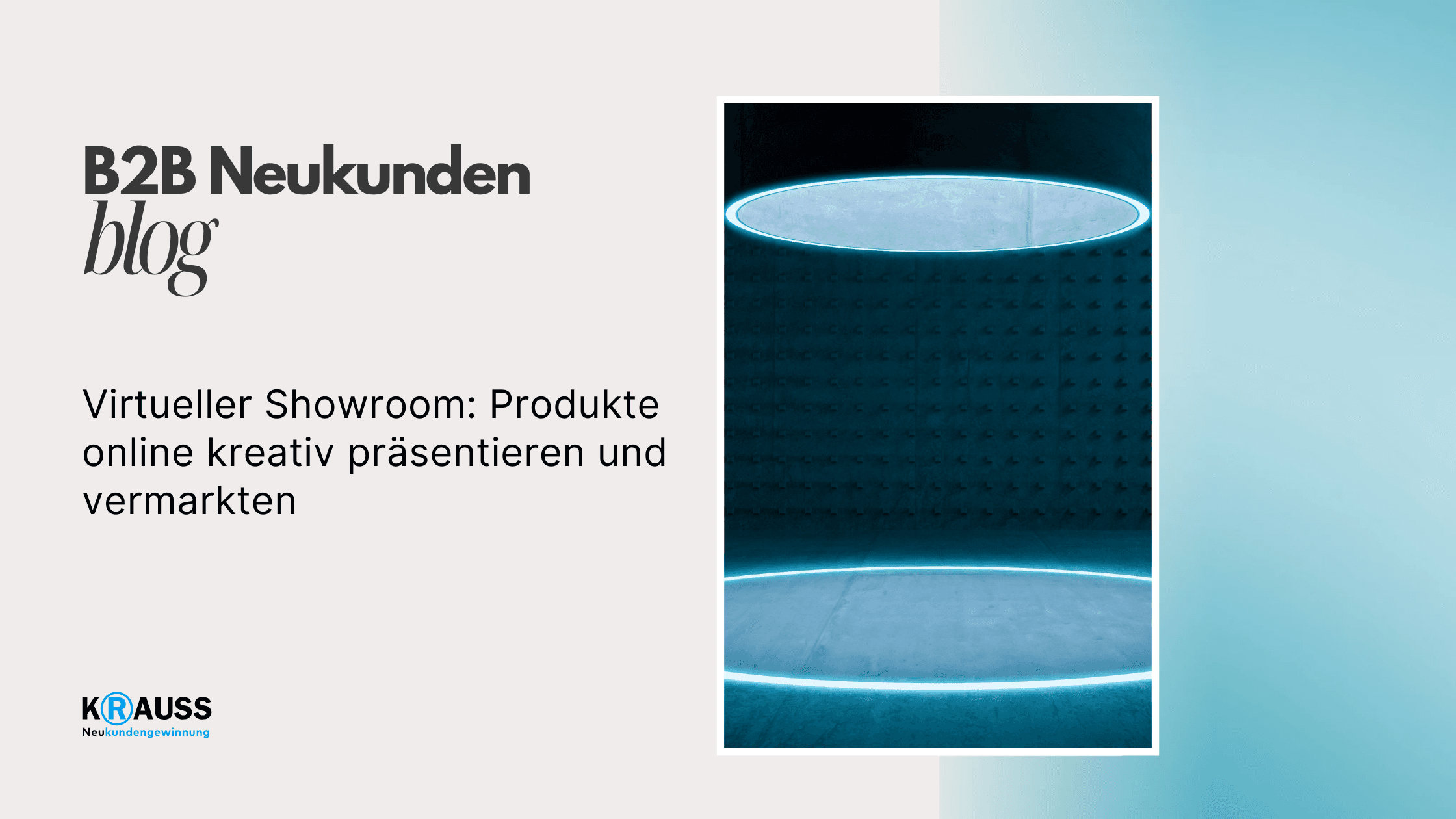 Virtueller Showroom: Produkte online kreativ präsentieren und vermarkten