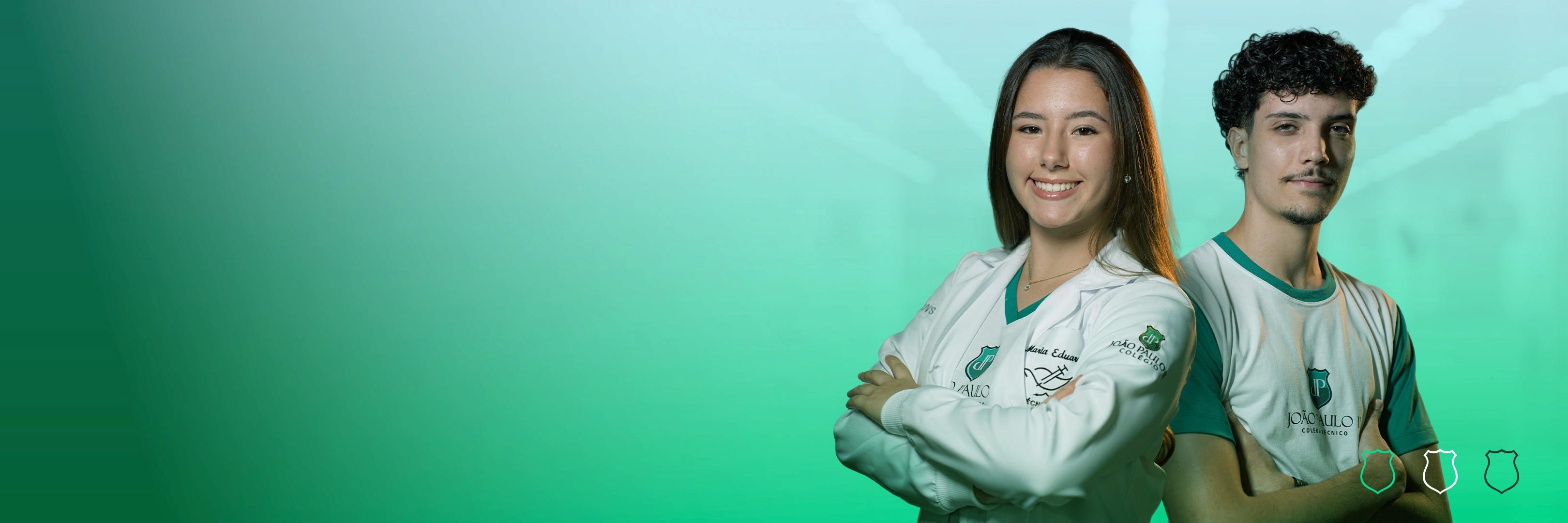 woman carrying white and green textbook