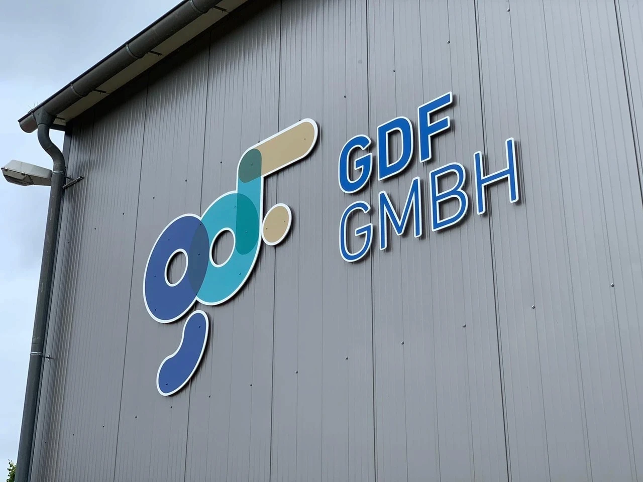 Luftaufnahme vom GDF Firmengelände