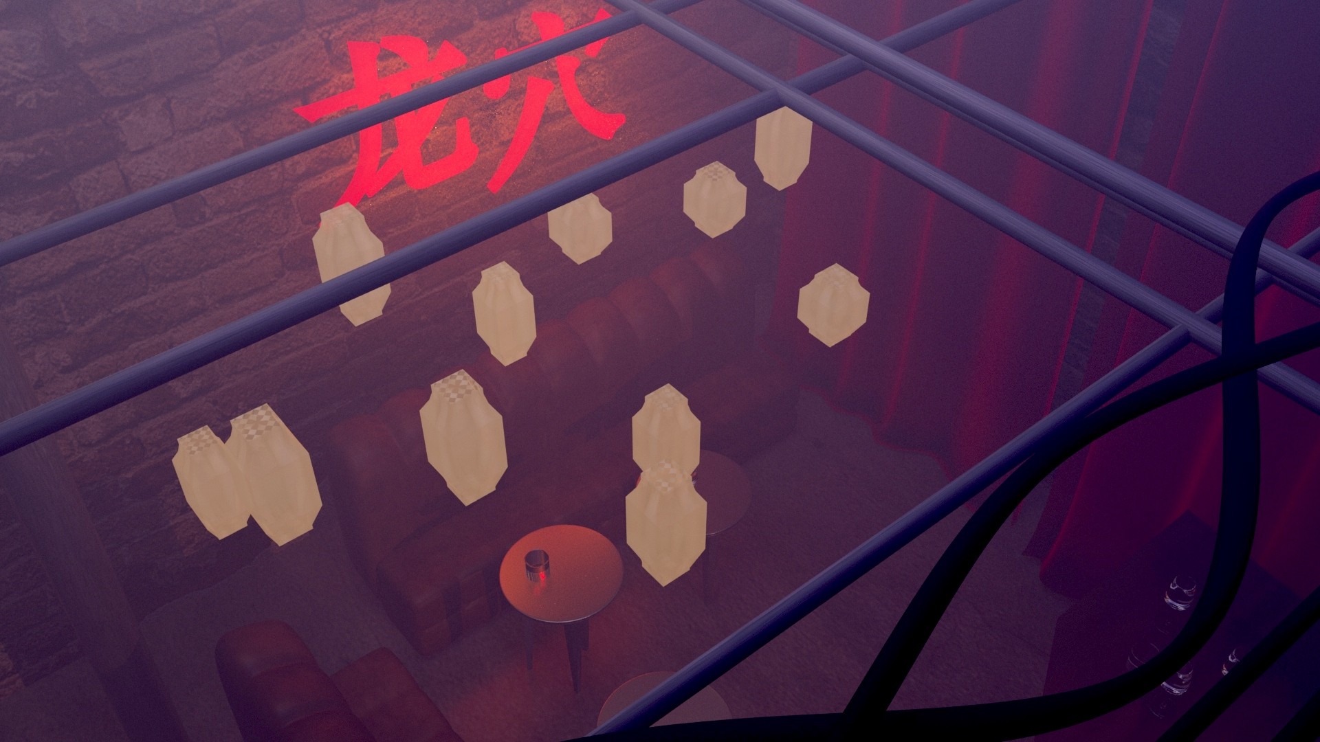 Speakeasy (created and rendered in Maya)