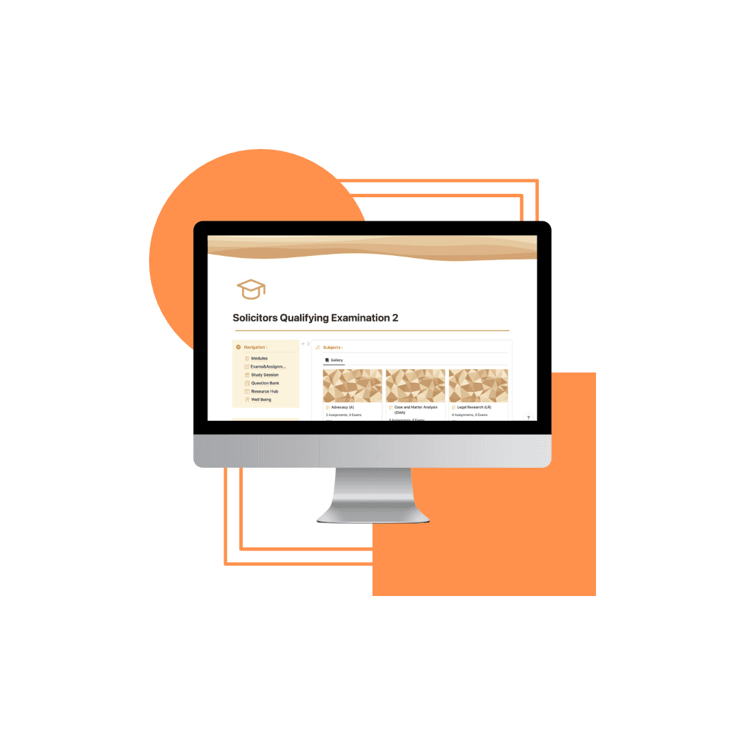 The SQE2 Notion Template: A Skills-First Workspace for the Practical Stage of the SQE