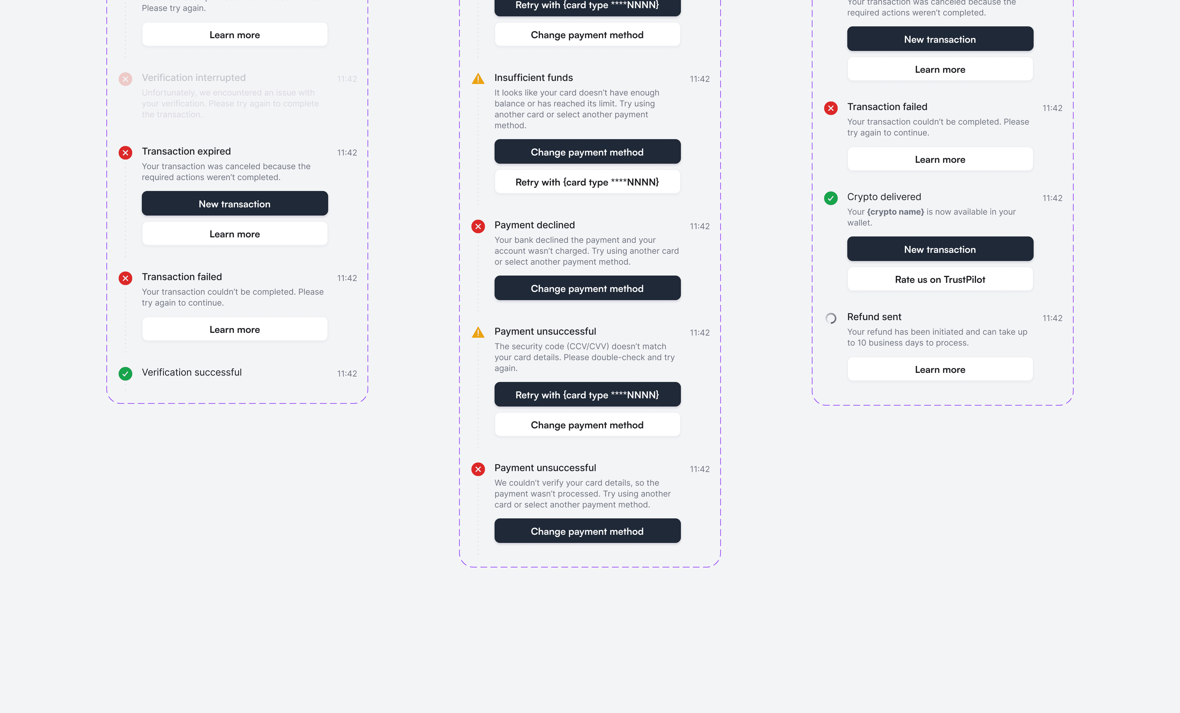 Transaction Status Page — Designing Transparency for a Multi-System Pipeline