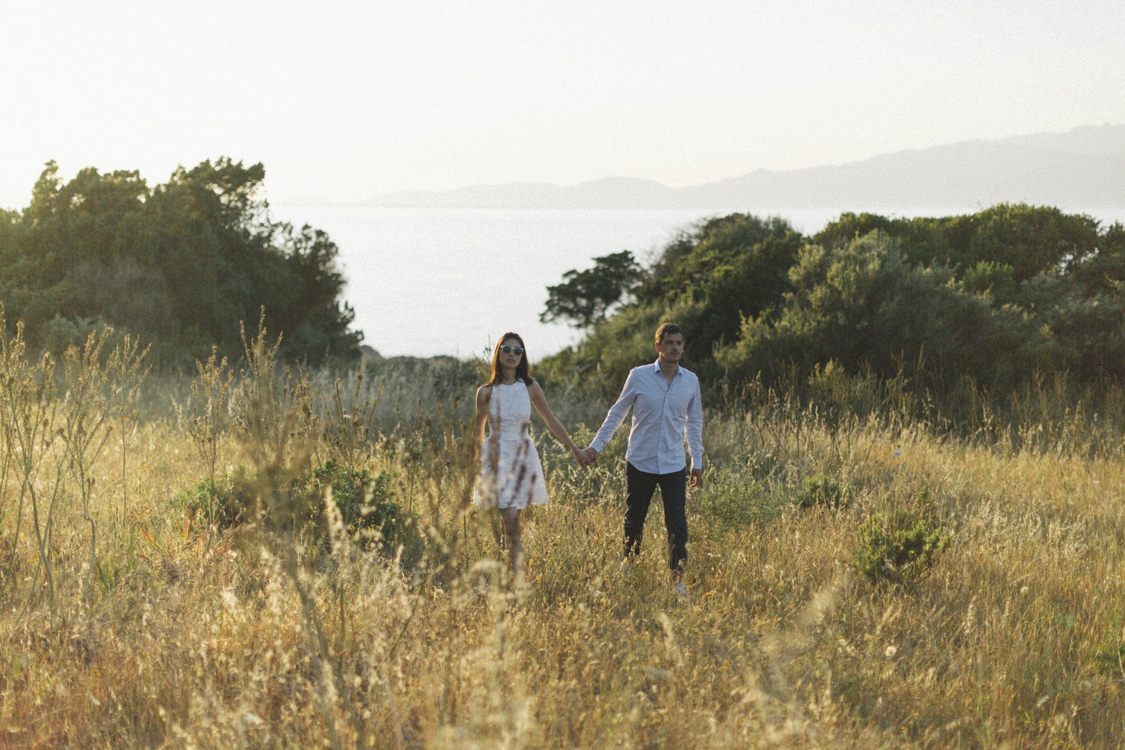 Corsica couple photo ssession