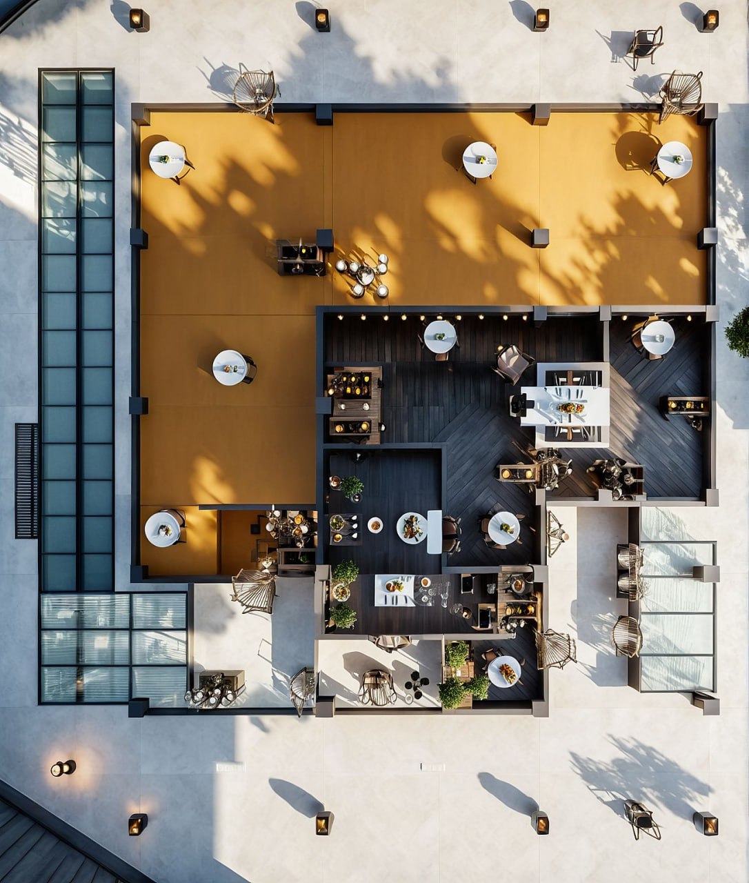 115 m² commercial space for lease 3 minutes from the beach in Berawa, Canggu