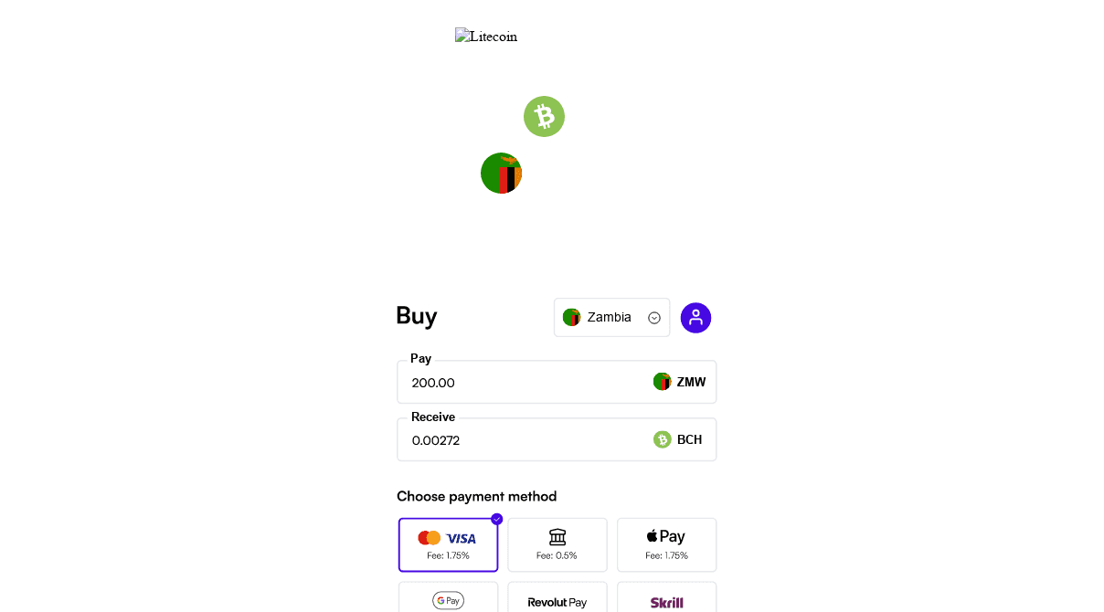 How to buy Bitcoin Cash (BCH) in Zambia with ZMW