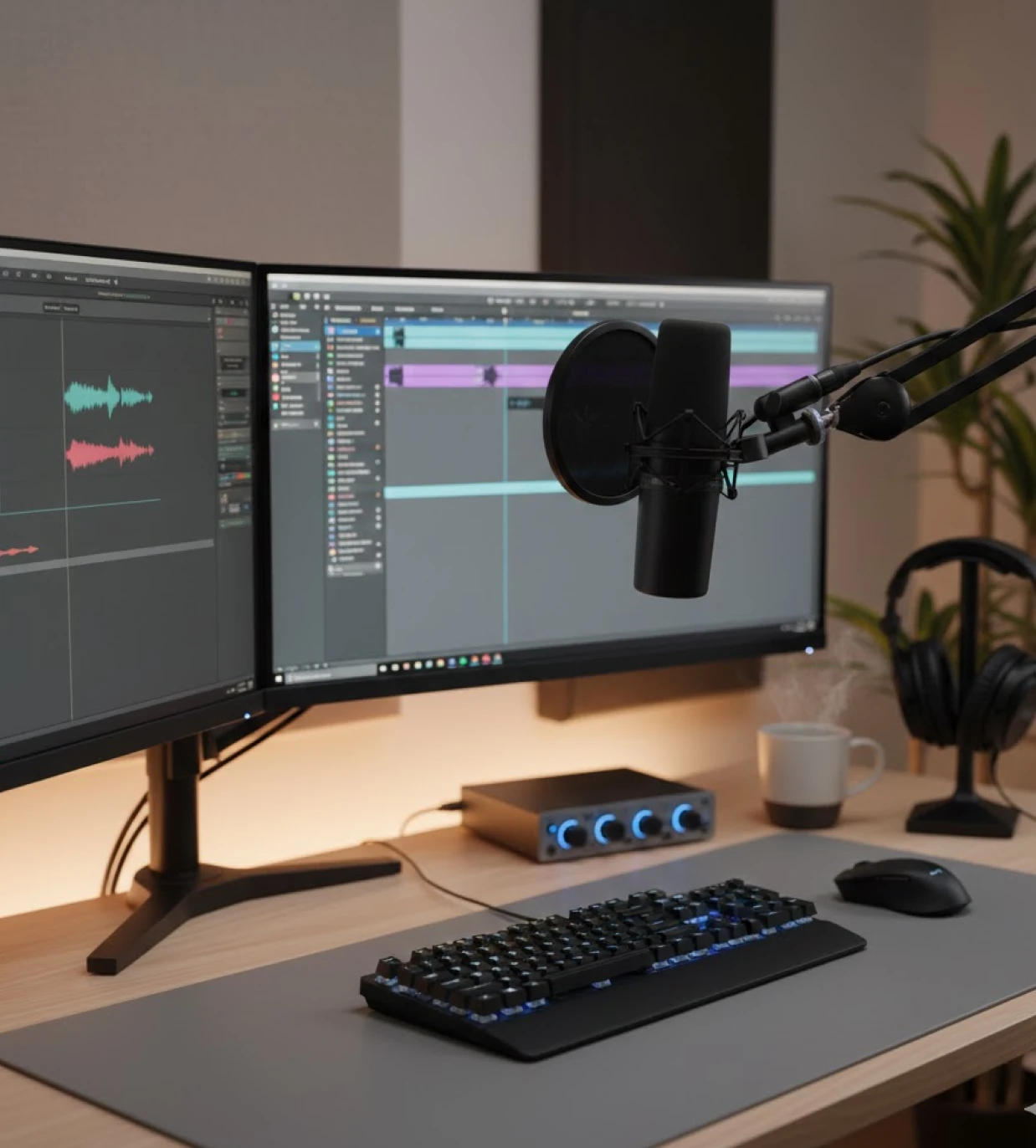 two monitor side by side