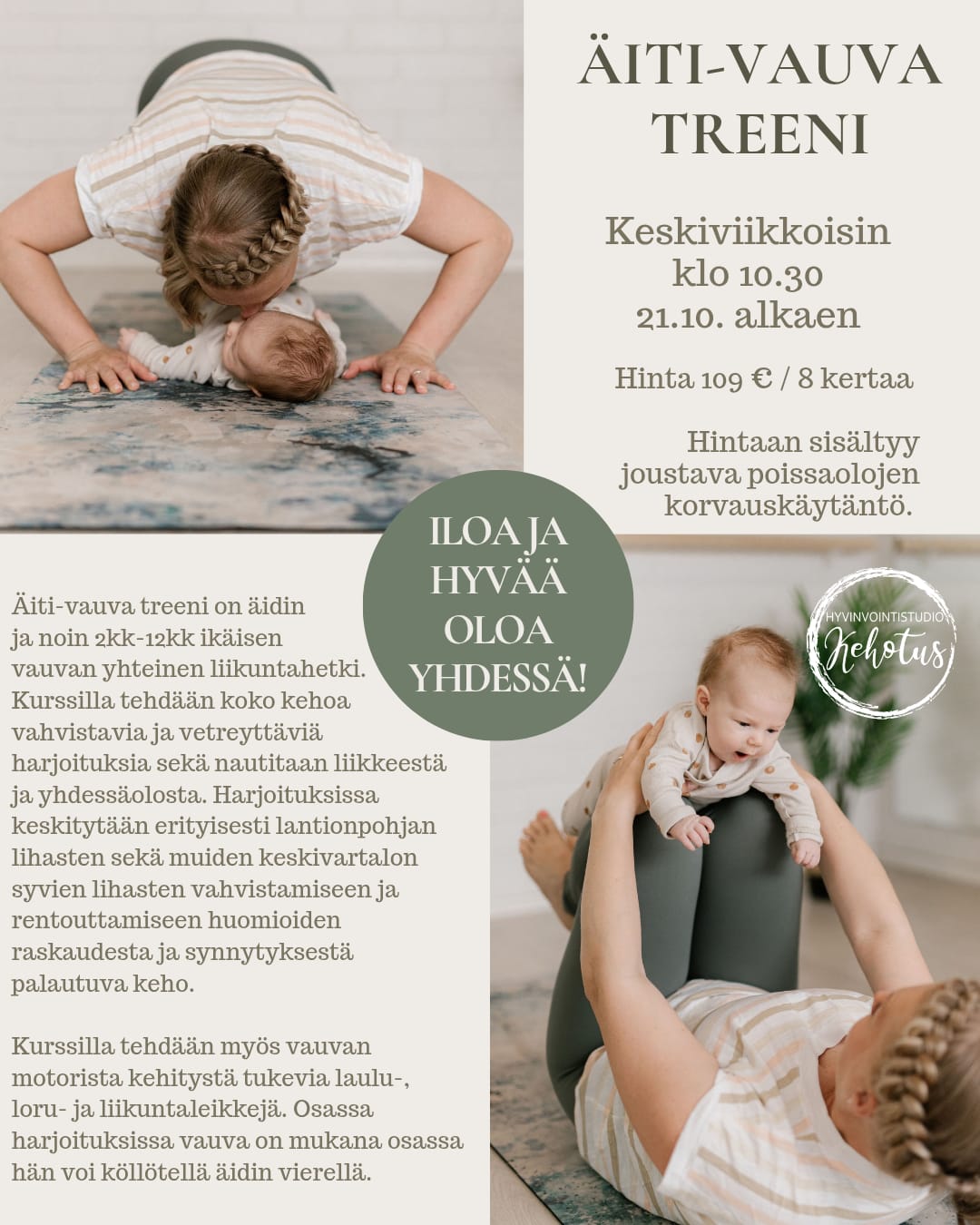 Syyskauden kurssit ohjelma