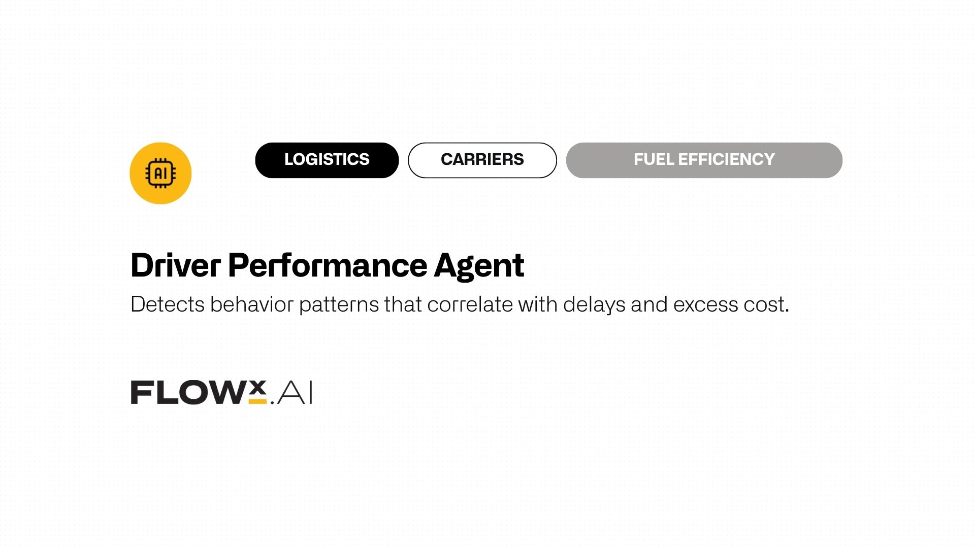 Driver Performance Agent