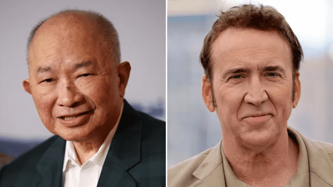 John Woo and Nicolas Cage Getty Images
