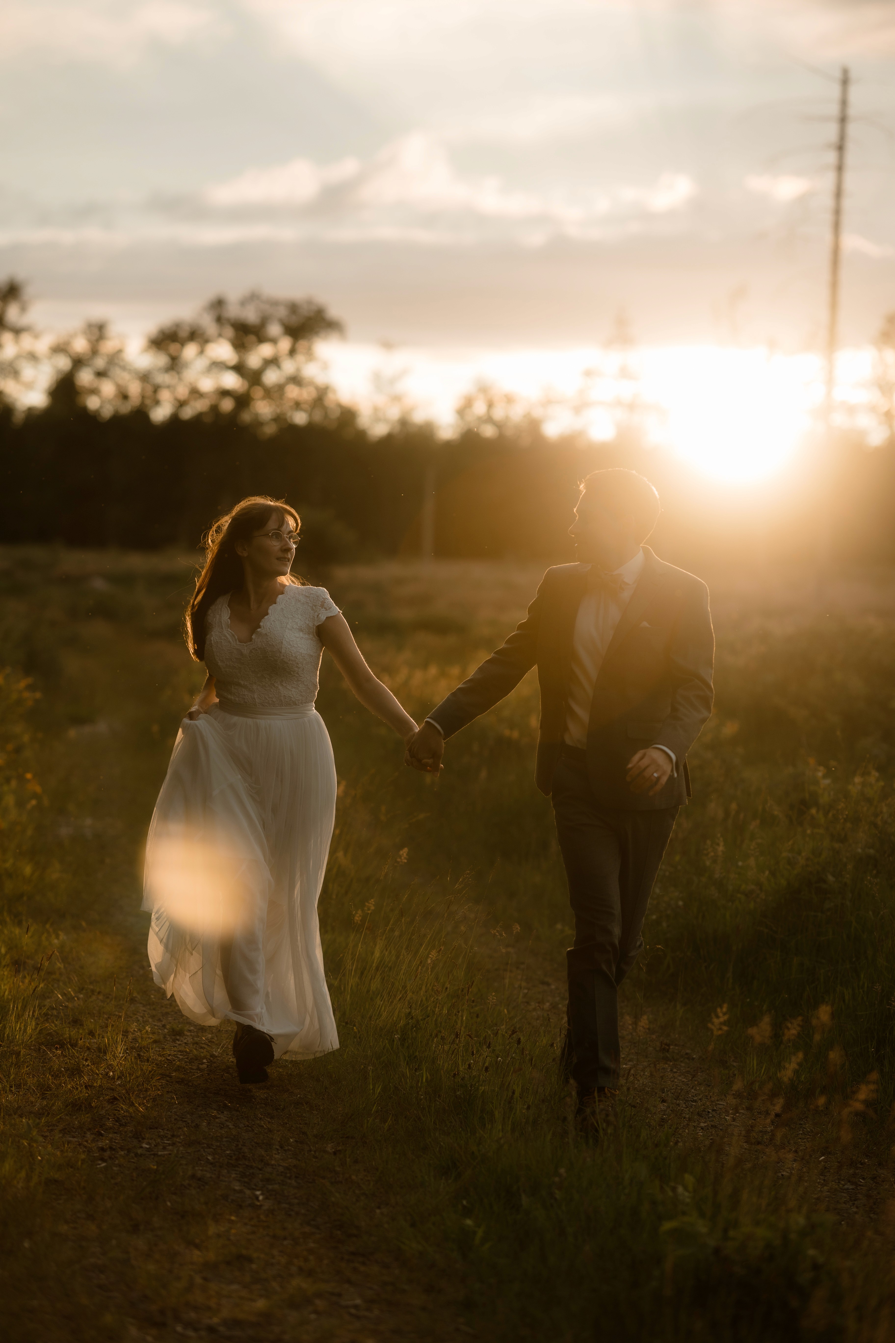 Madeira Elopement Atlantic Ocean Sunset happy couple