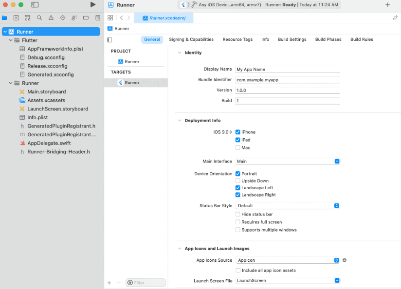 Xcode-Flutter