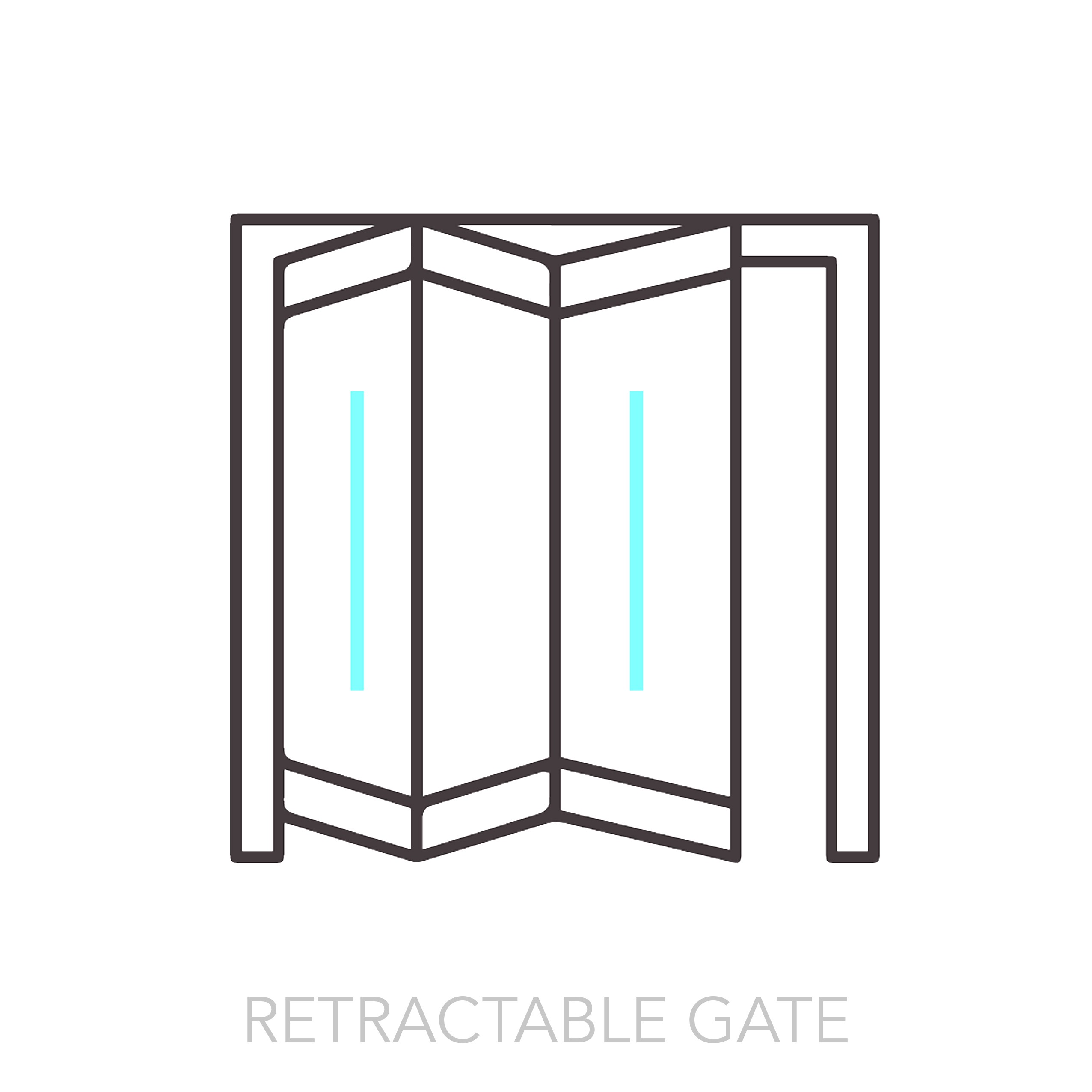 RETRACTABLE GATE