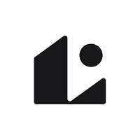 Black abstract shapes on a white backdrop, forming a modern, geometric motif.