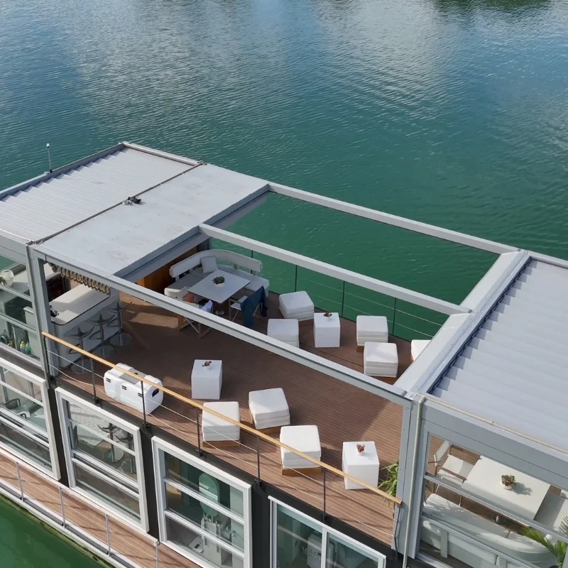 XOXO Classic charter boat rooftop deck Miami