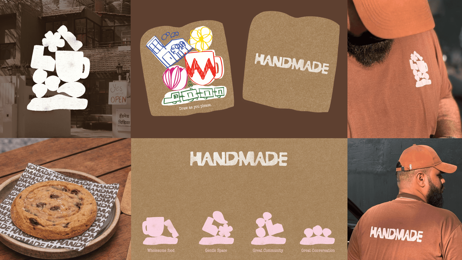 All handmade Collateralls and touchpoints which make a guest experience memorable were strategically designed by rare Ideas Team