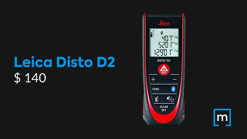magic plan supported leica disto d2 laser distance meter for indoor measurements