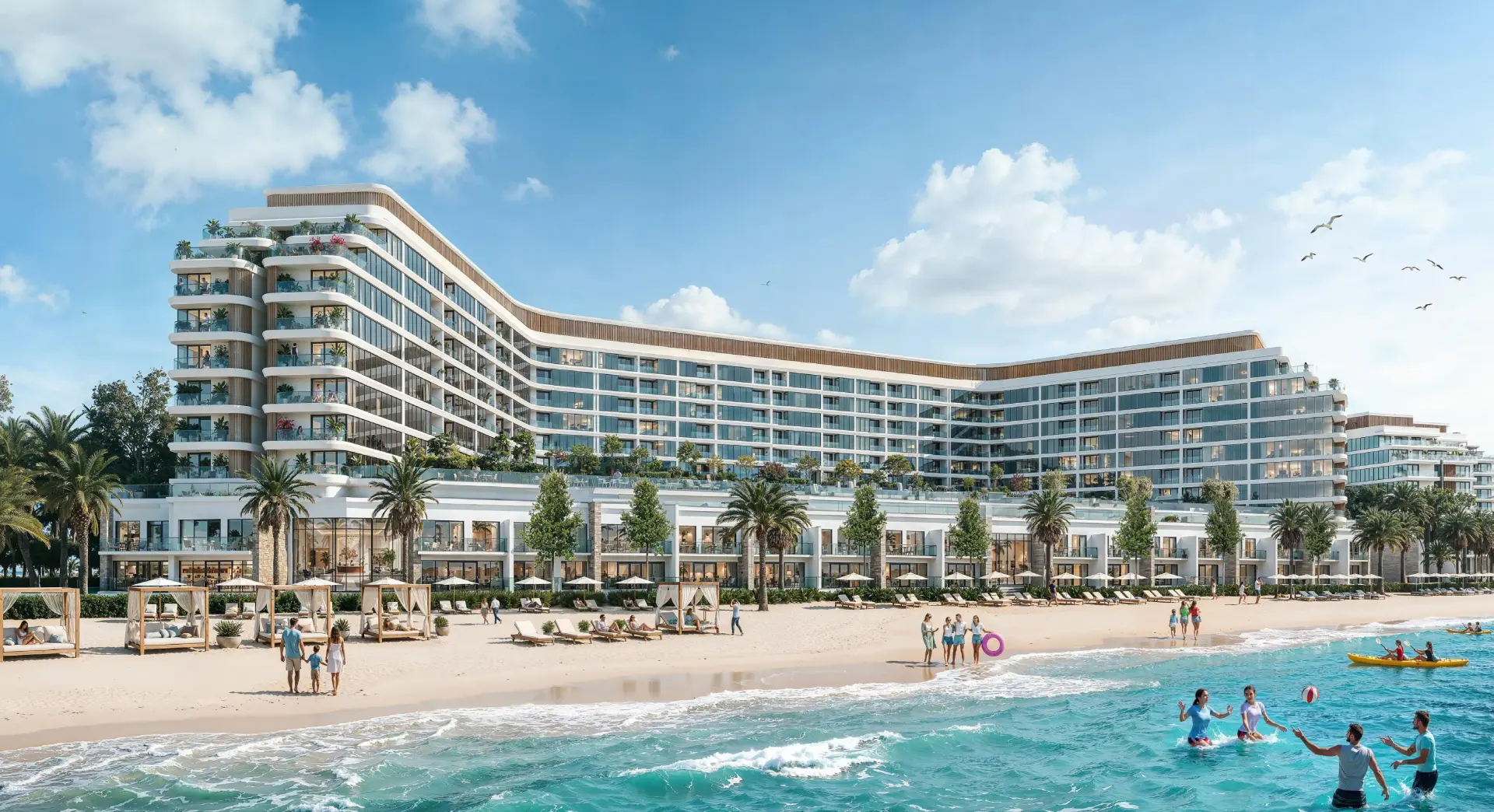 tranquil beach residences at sobha siniya island
