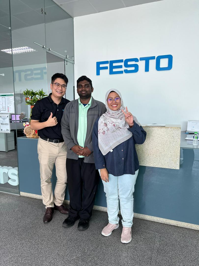 Autofill engineering team and Festo representatives after completing advanced industrial automation training in Malaysia.