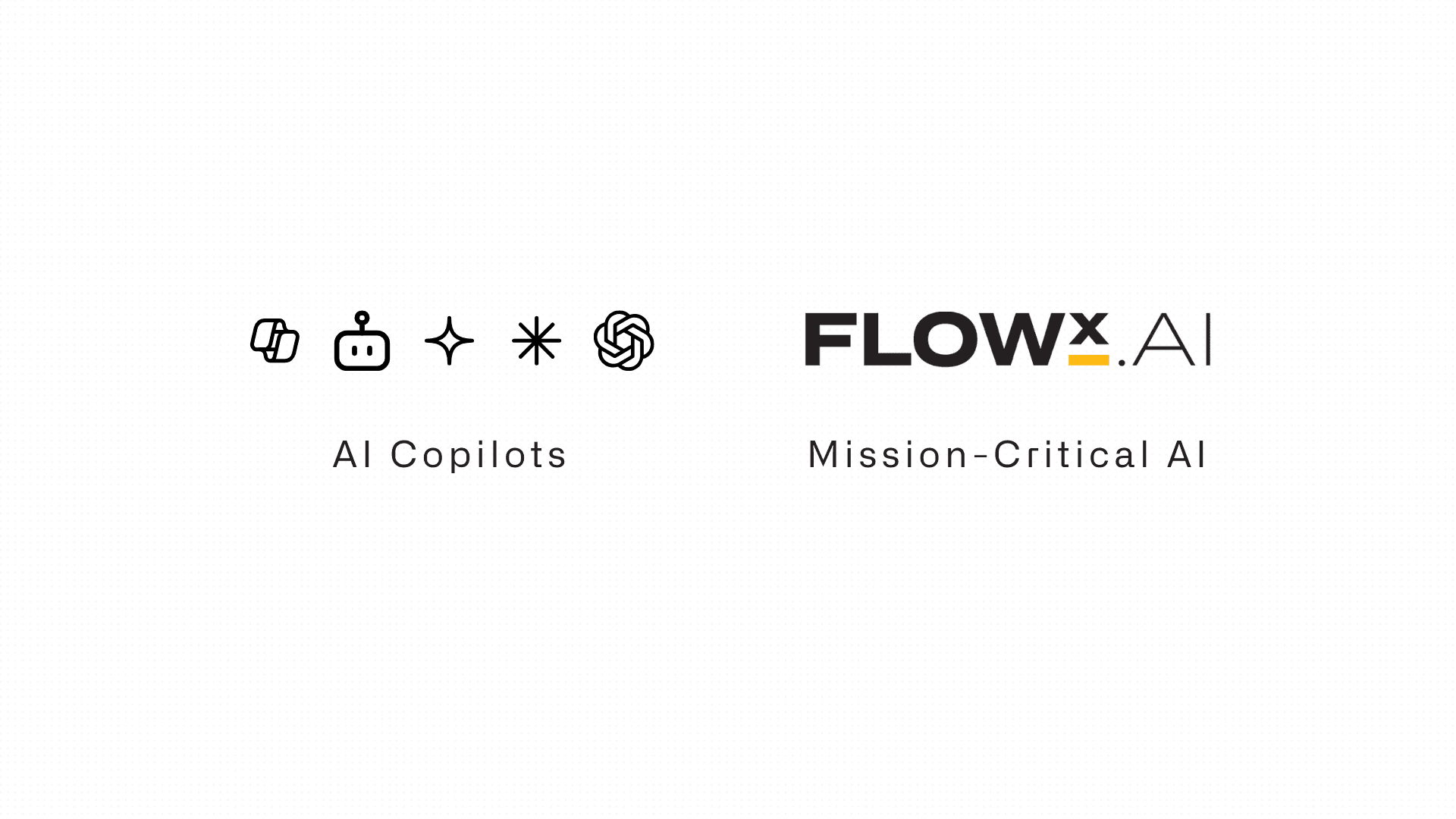 AI Copilots vs Mission Critical AI - FlowX.AI