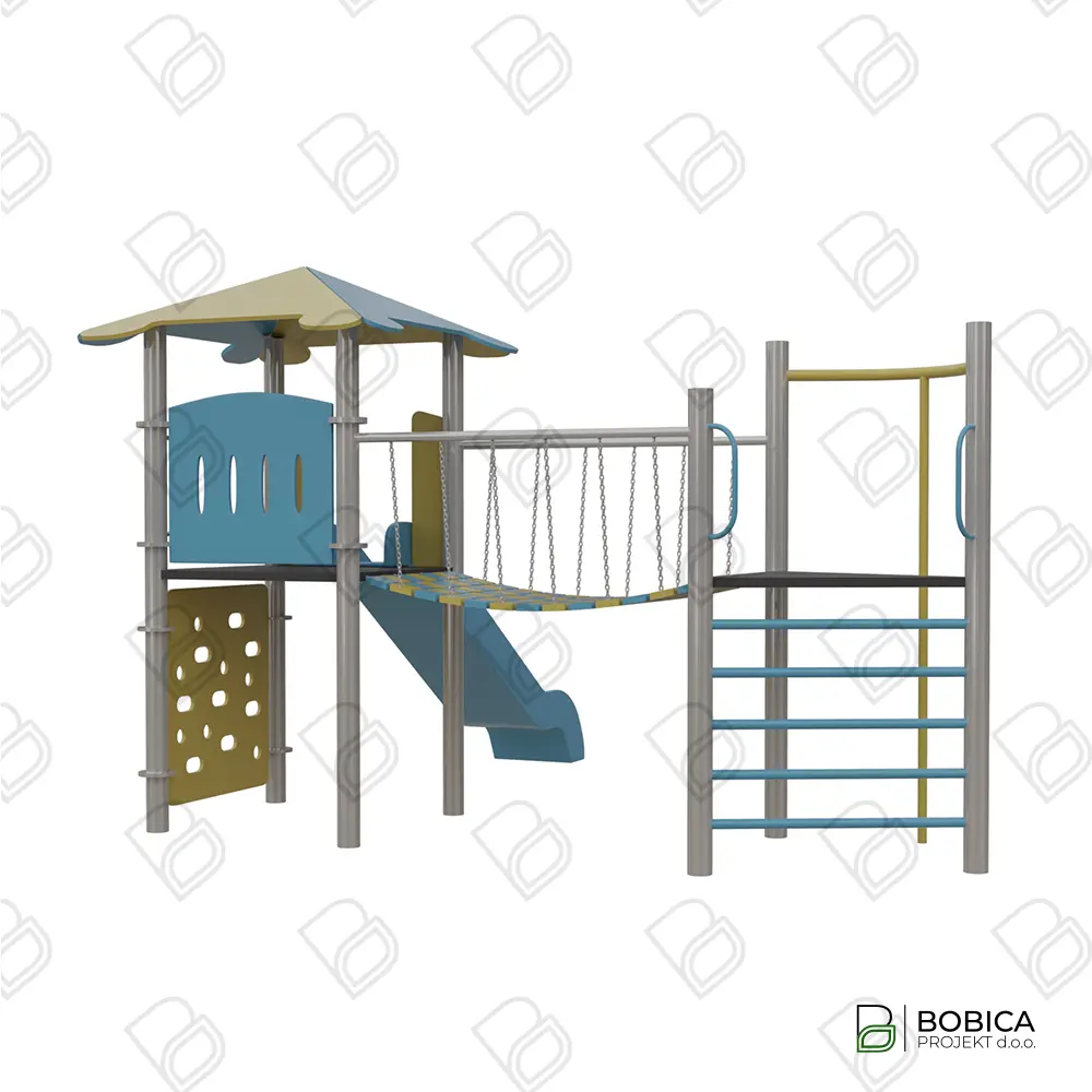 Kombinirani sustav s kulom i mrežnim mostom – "Sky Walk Adventure"