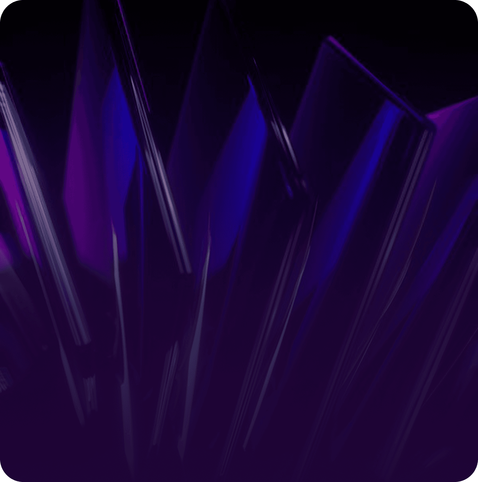 A textured background featuring shades of purple and black, creating a visually striking abstract design.