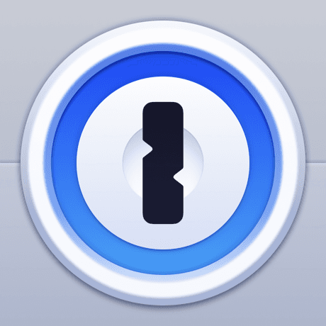 This is the logo of 1Password.