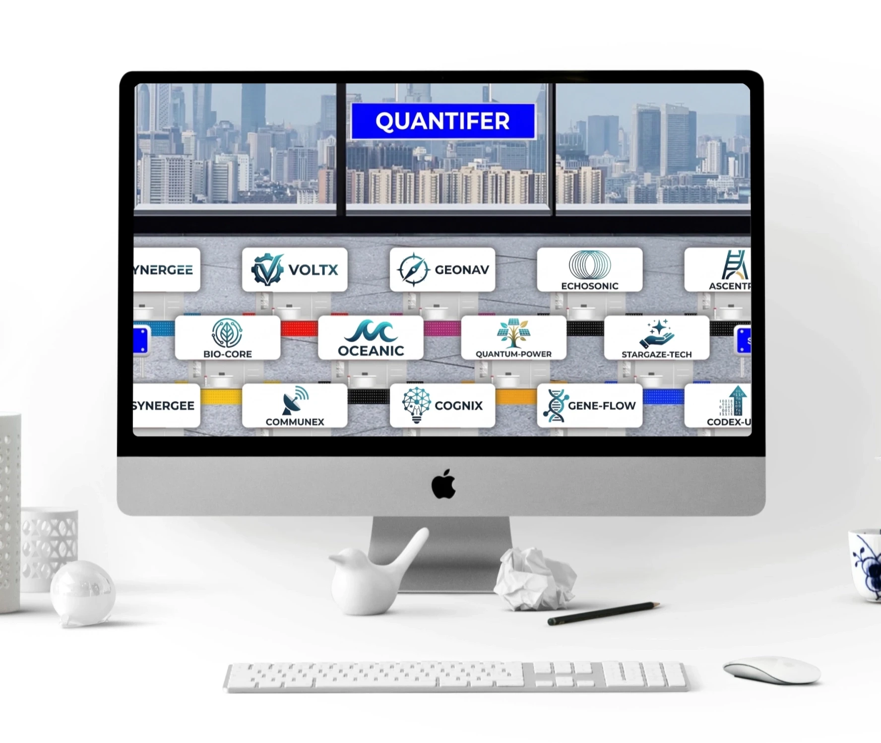Screenshot of a digital exhibition on Cloudmice platform