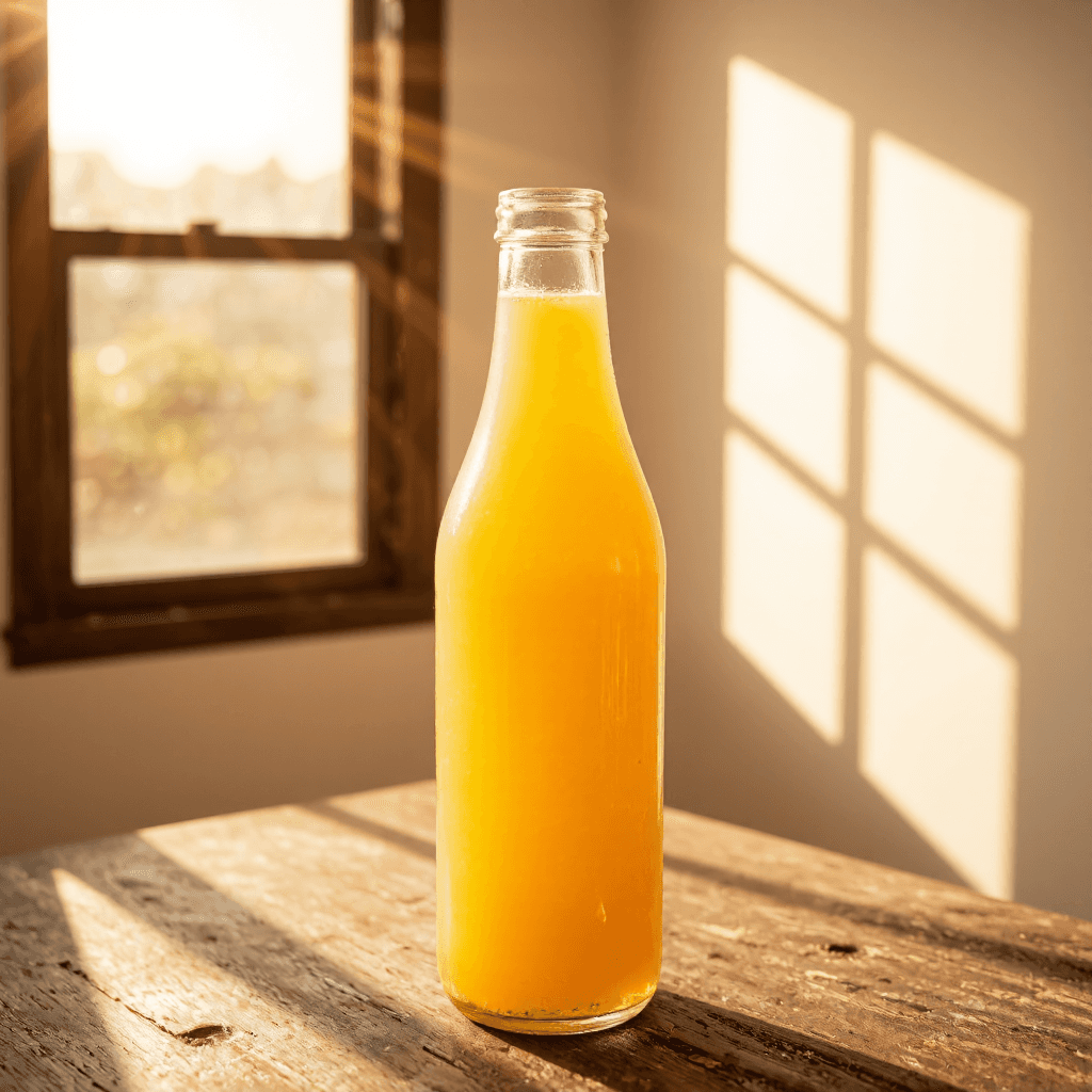 product photography of bottles of fruit juice