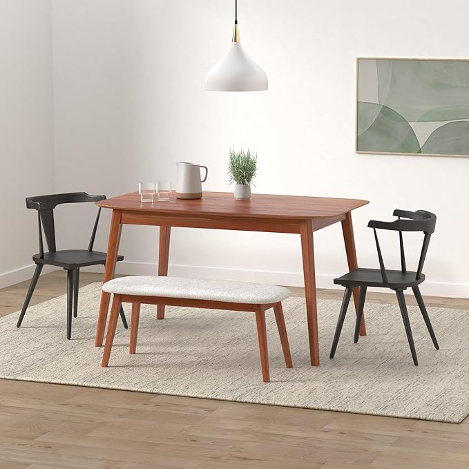 The enzo dining chair blends modern aesthetics with practical design for any setting.