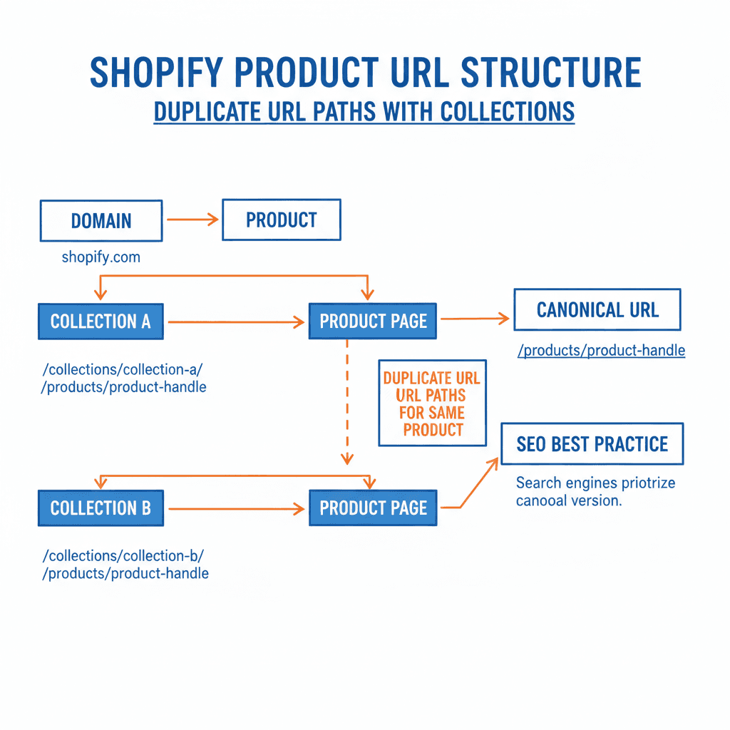 Diagram showing Shopify