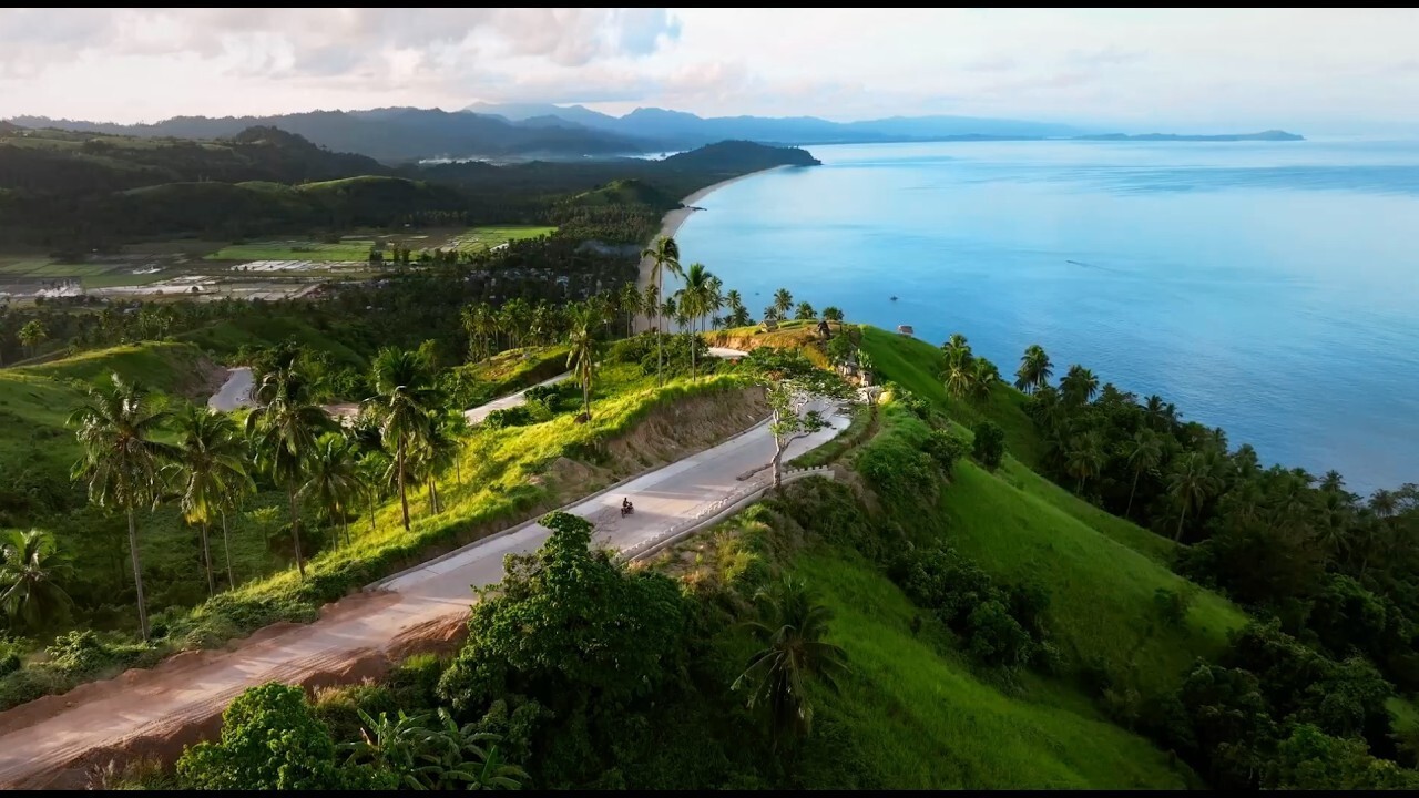 Aerial view of the Philippines