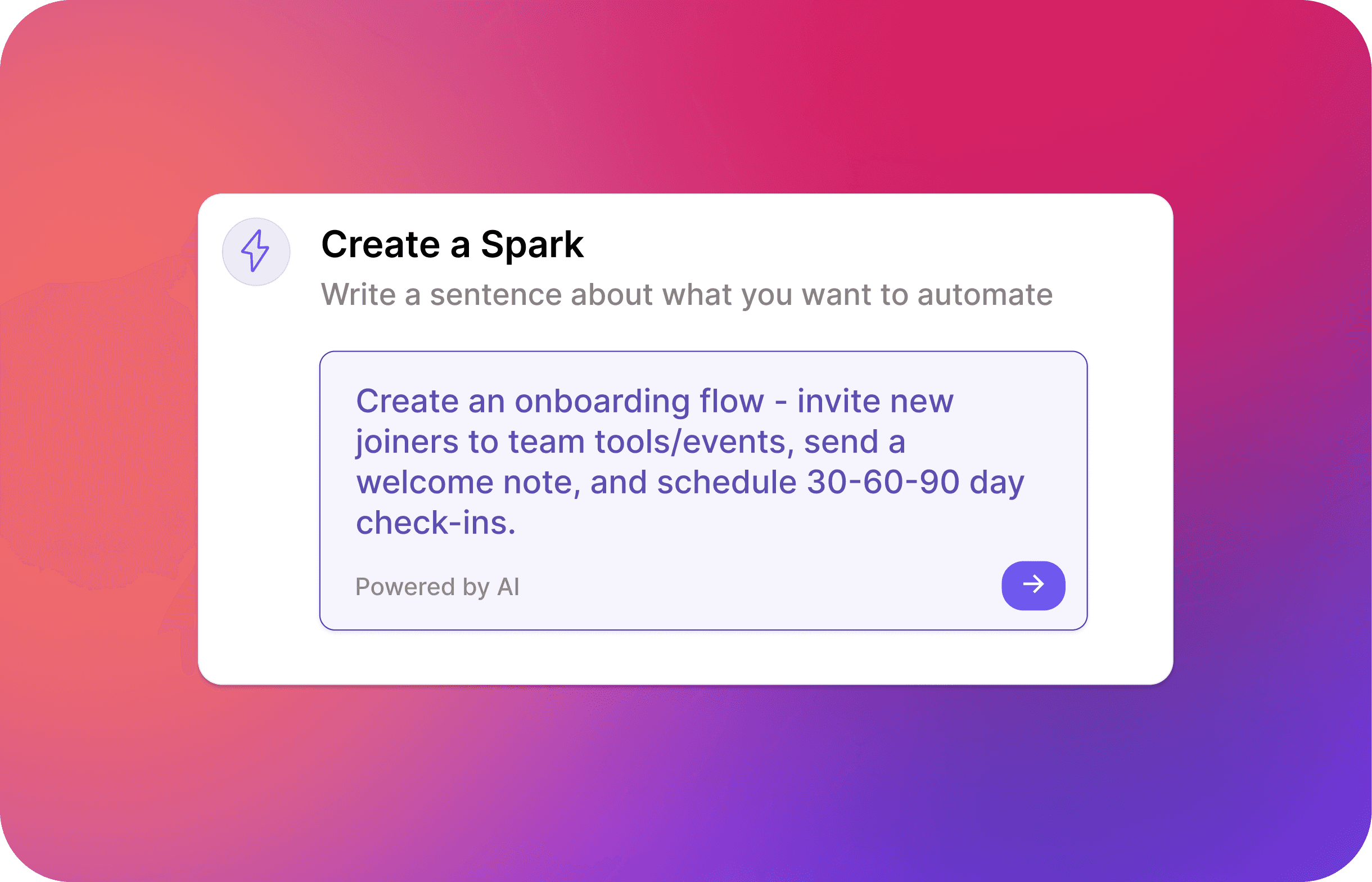 Create a Spark