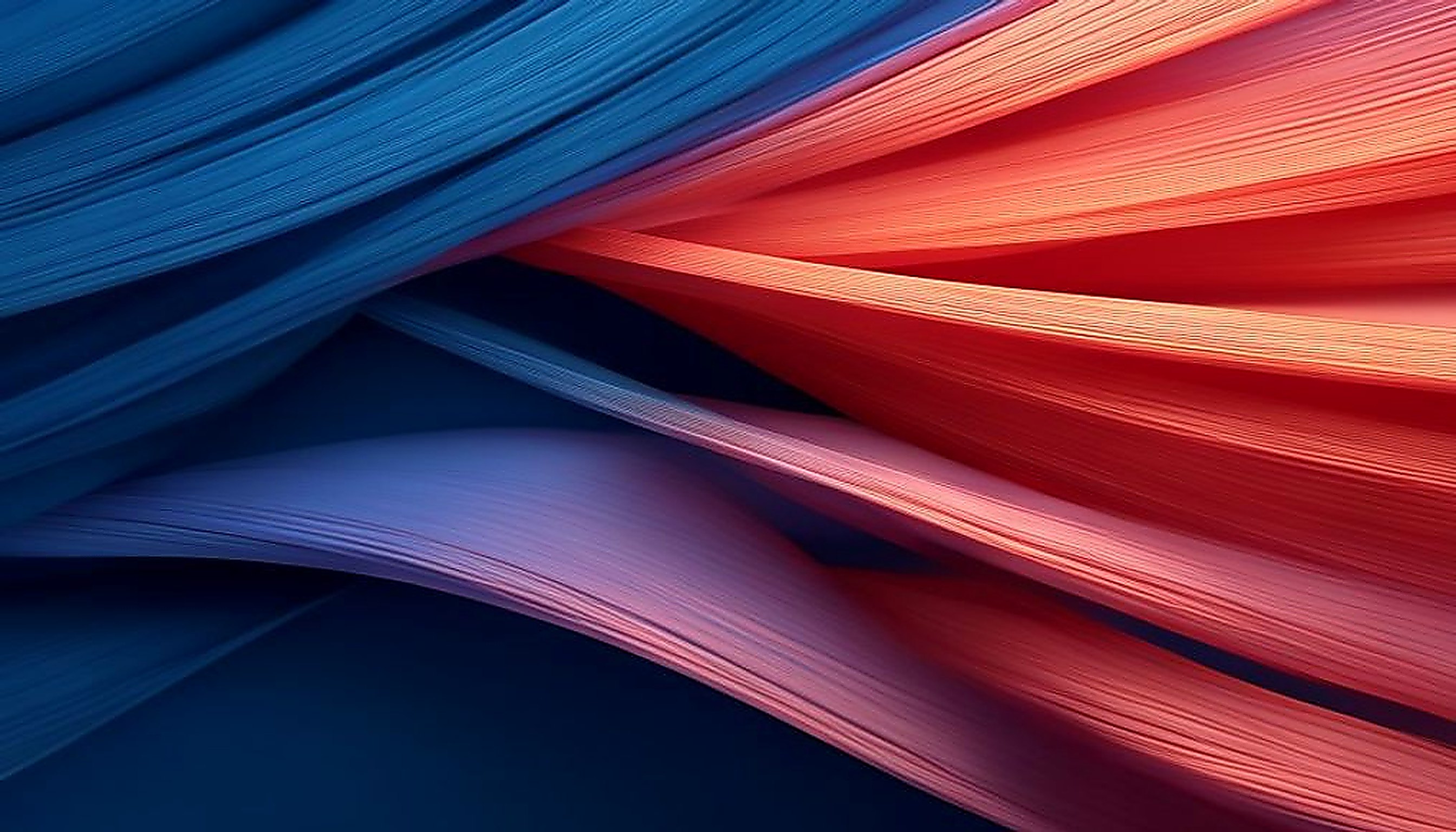 Tangled threads resolving into one luminous cord, showing how a web design agency for SaaS focuses scattered efforts into conversion.