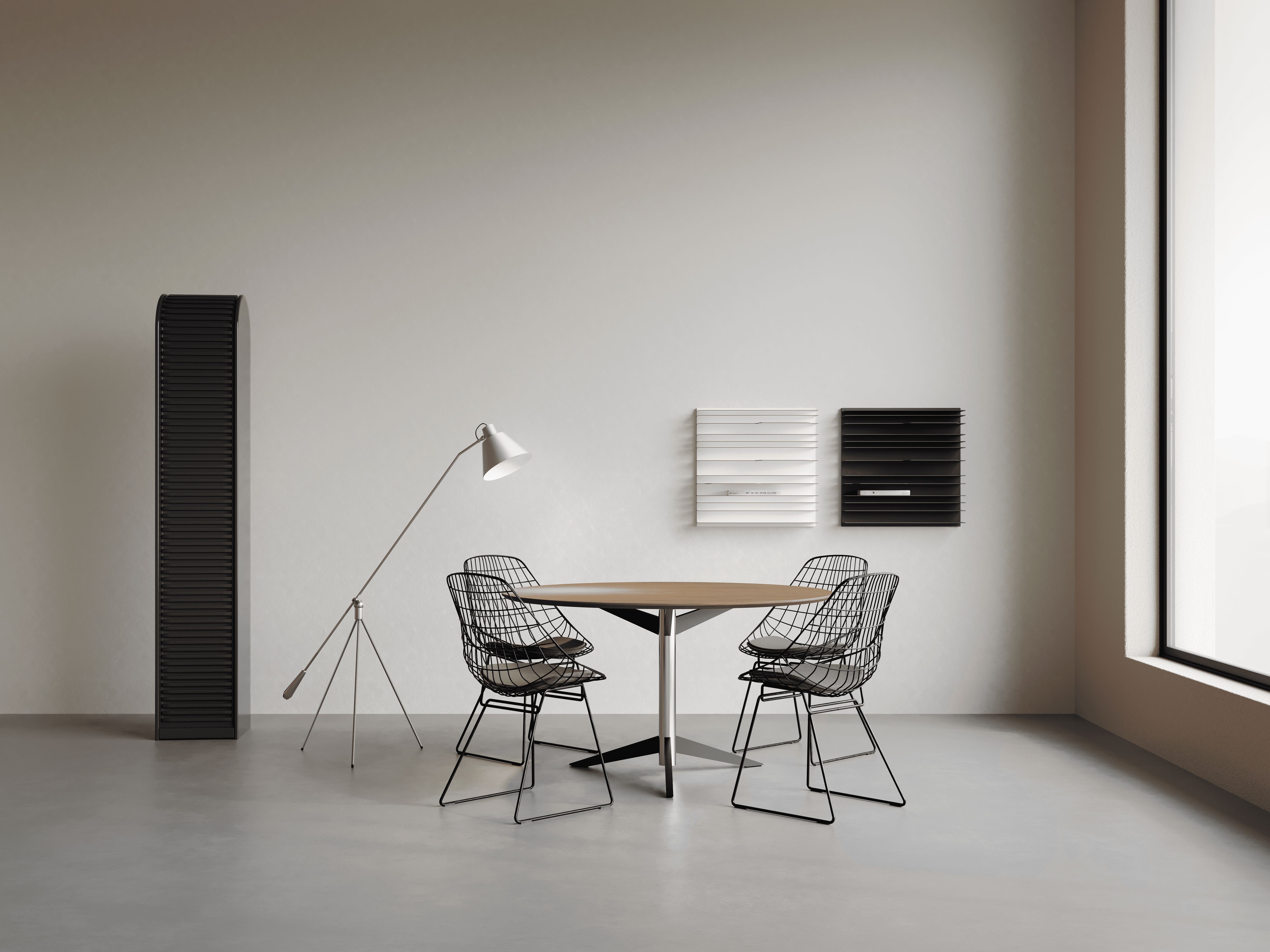 wire chair pastoe - gelderland