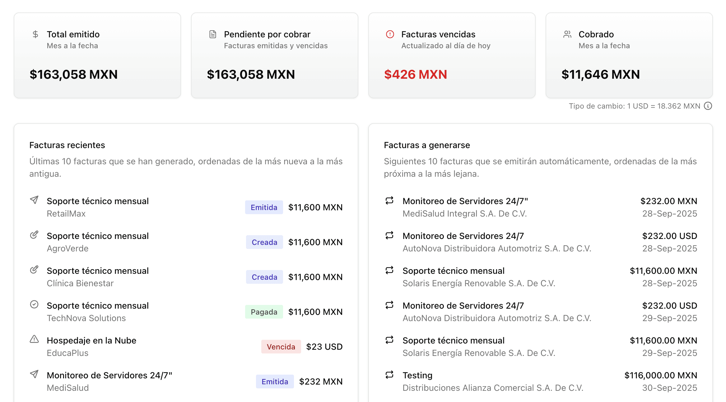 Digital weekly calendar view for the week of April 7–13, 2025, showing scheduled events such as meetings, standups, planning sessions, and personal tasks. Each day has color-coded time blocks indicating activities like “Monday standup,” “Drop work,” “Lunch with Olivia,” and “House inspection.” The interface includes navigation buttons, a "Week view" dropdown, and an "Add event" button on the top right.