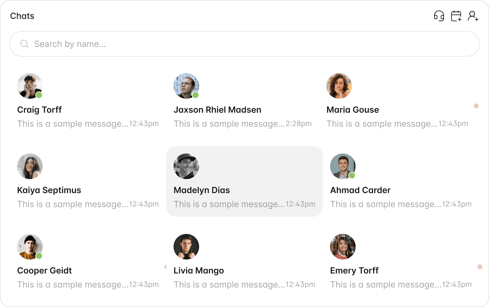 software dashboard image