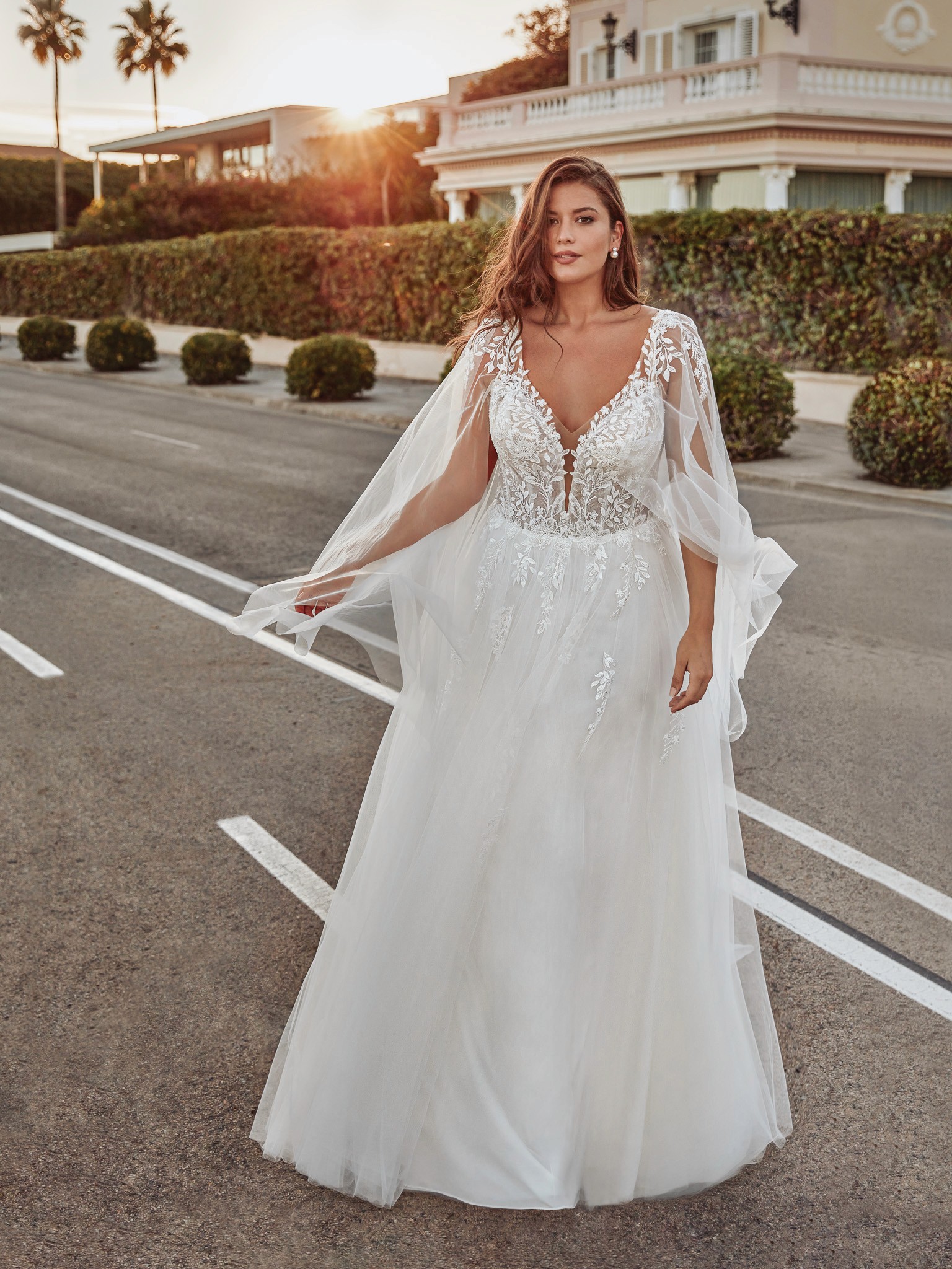 Brautkleid für Plus Size Größe