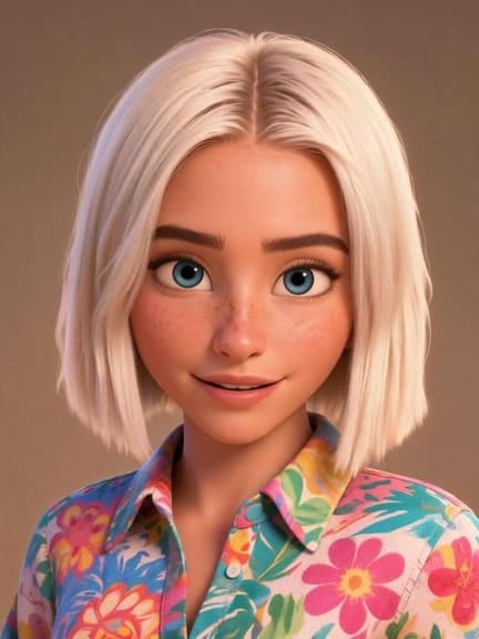 Cute 3d style 