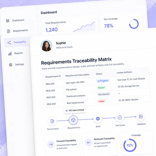 Traceability matrix