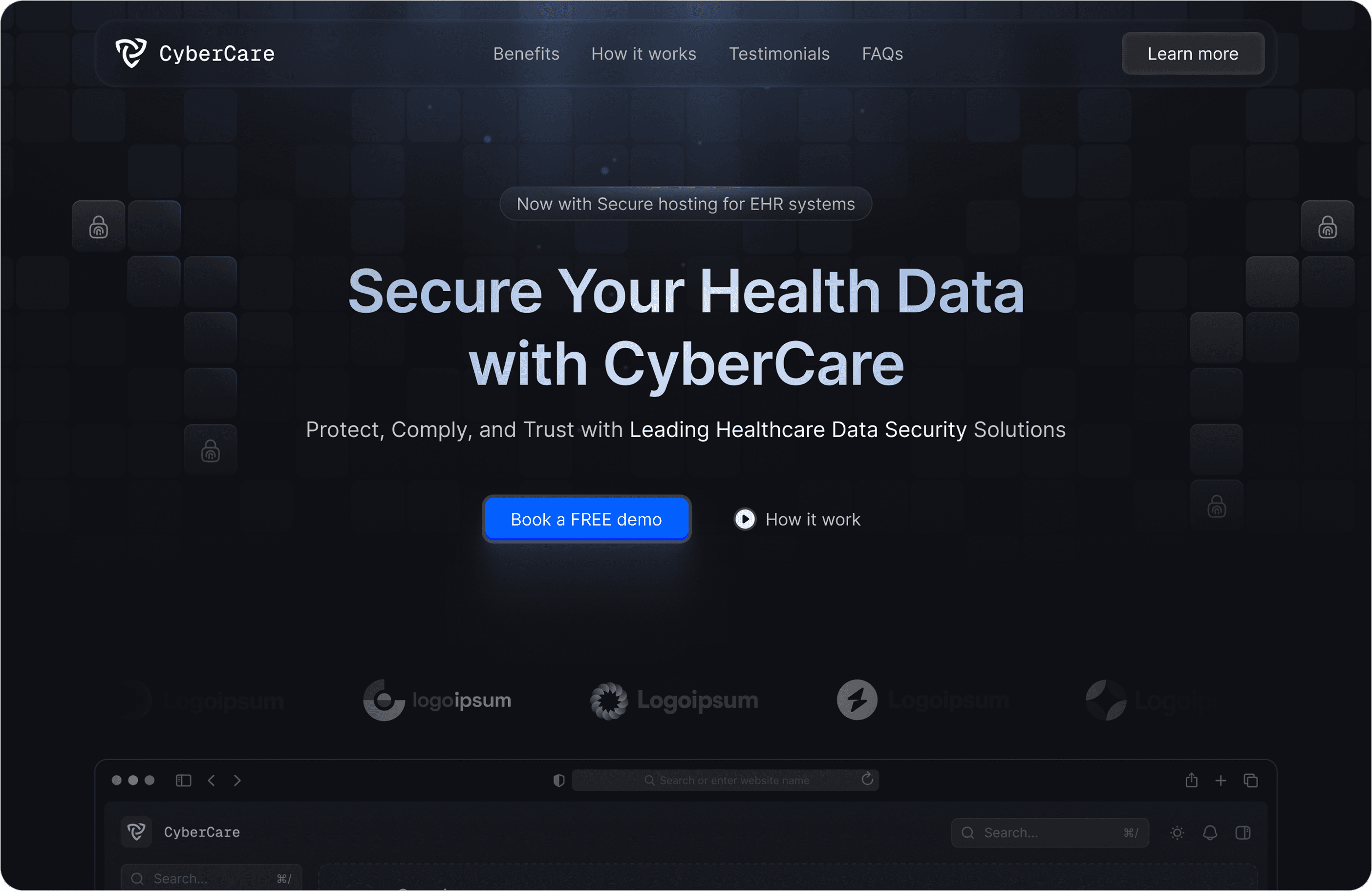 Cybercare design hero