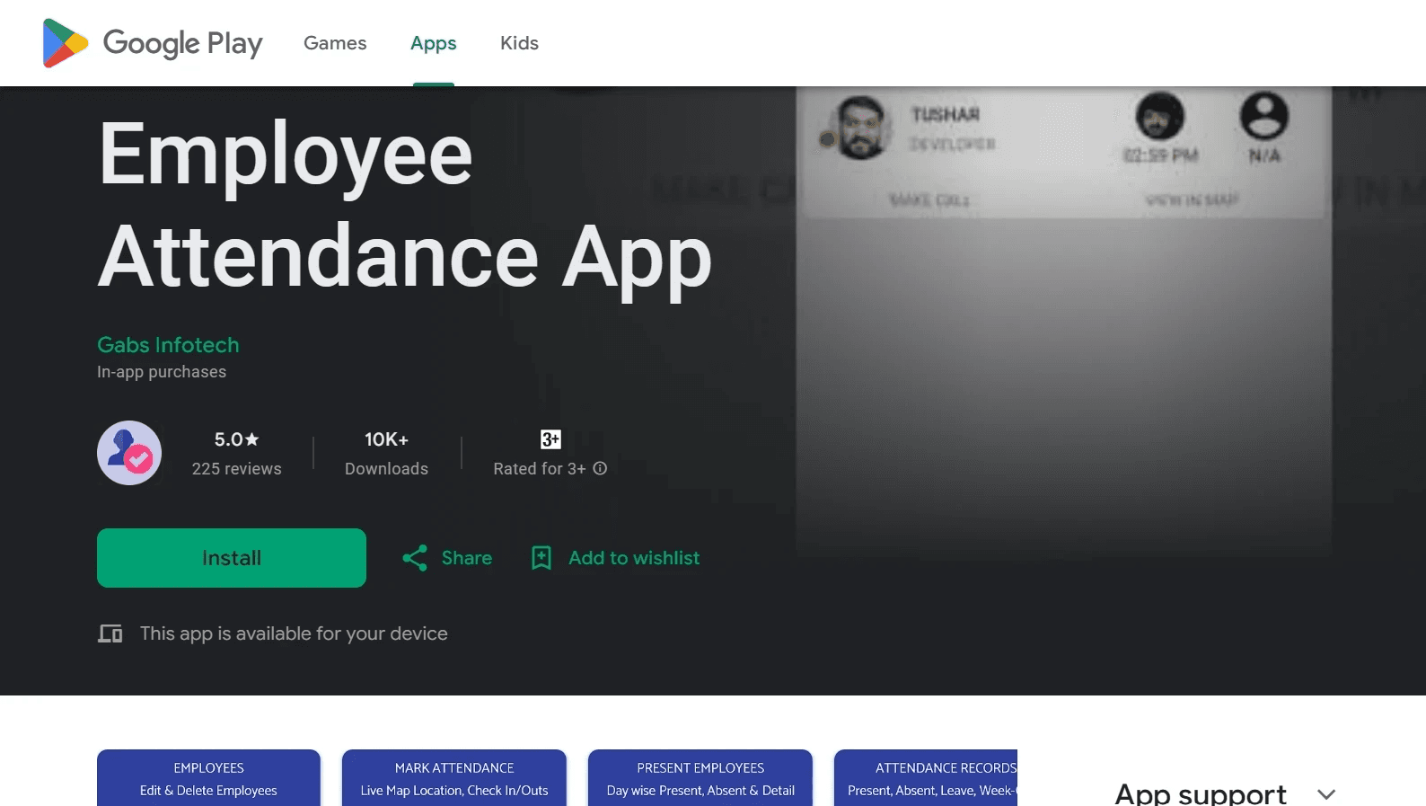 Employee Attendance 02
