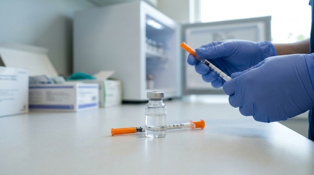 Semaglutide with pyridoxine