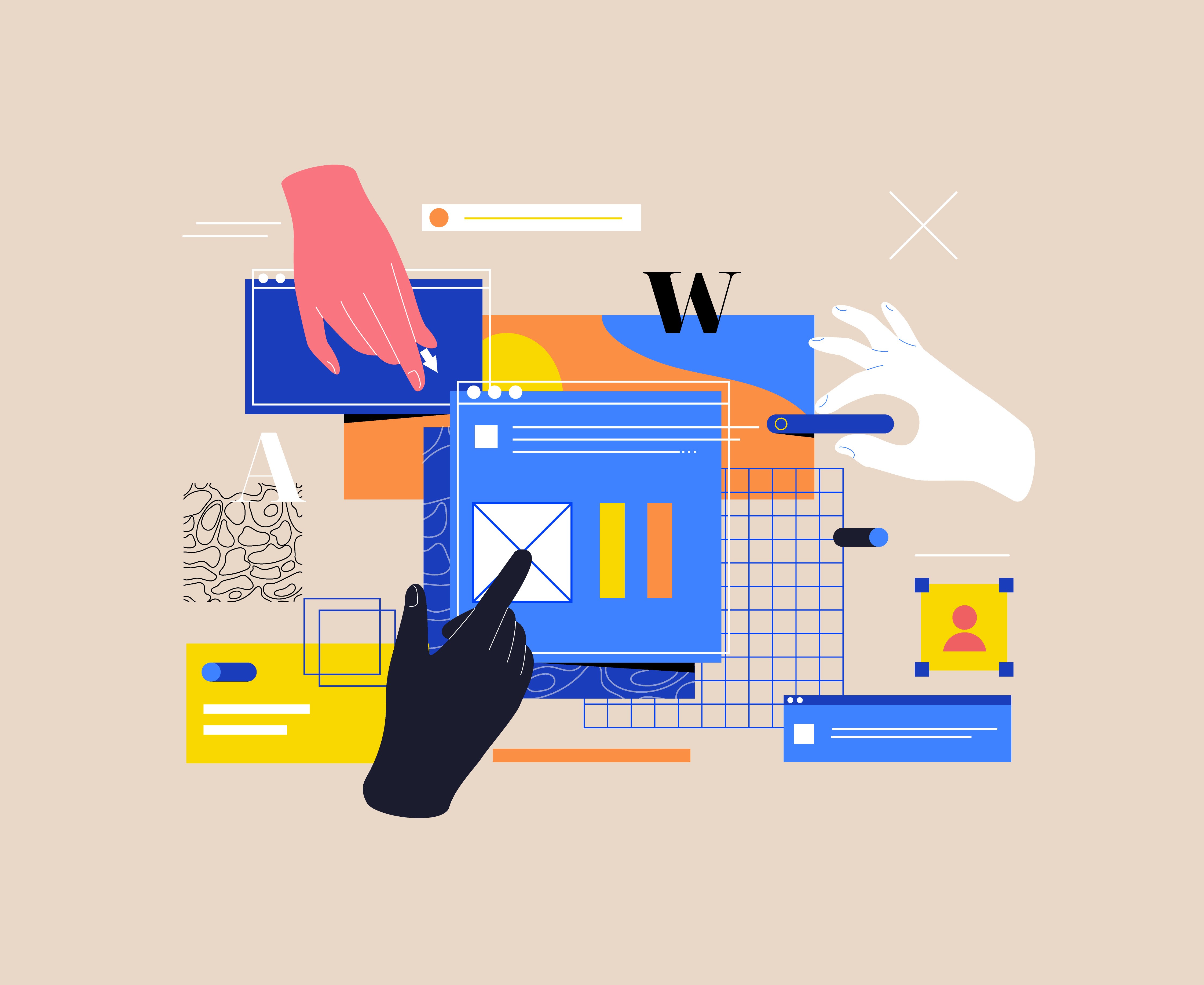 Image of a modern interior design space.