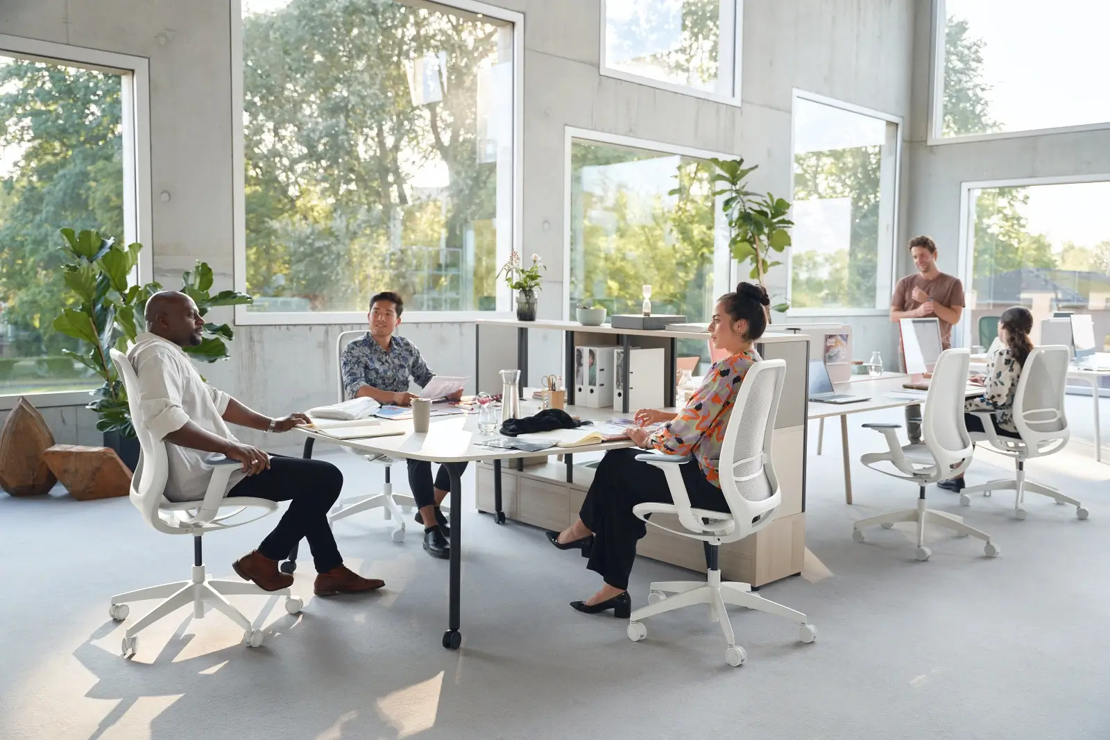 Kantoormeubelen van Perla kantoorinrichting