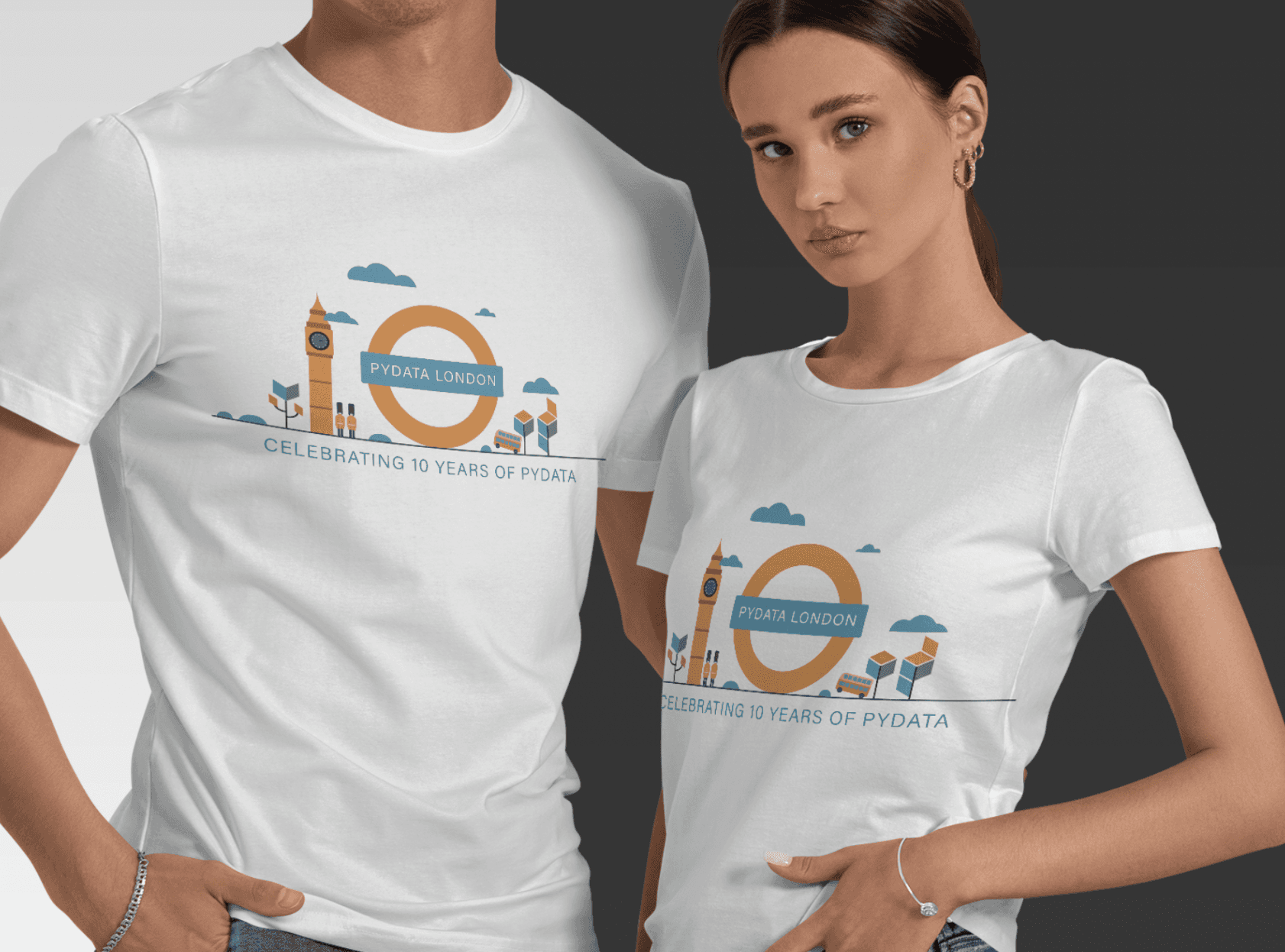 PyData London T-shirt in White