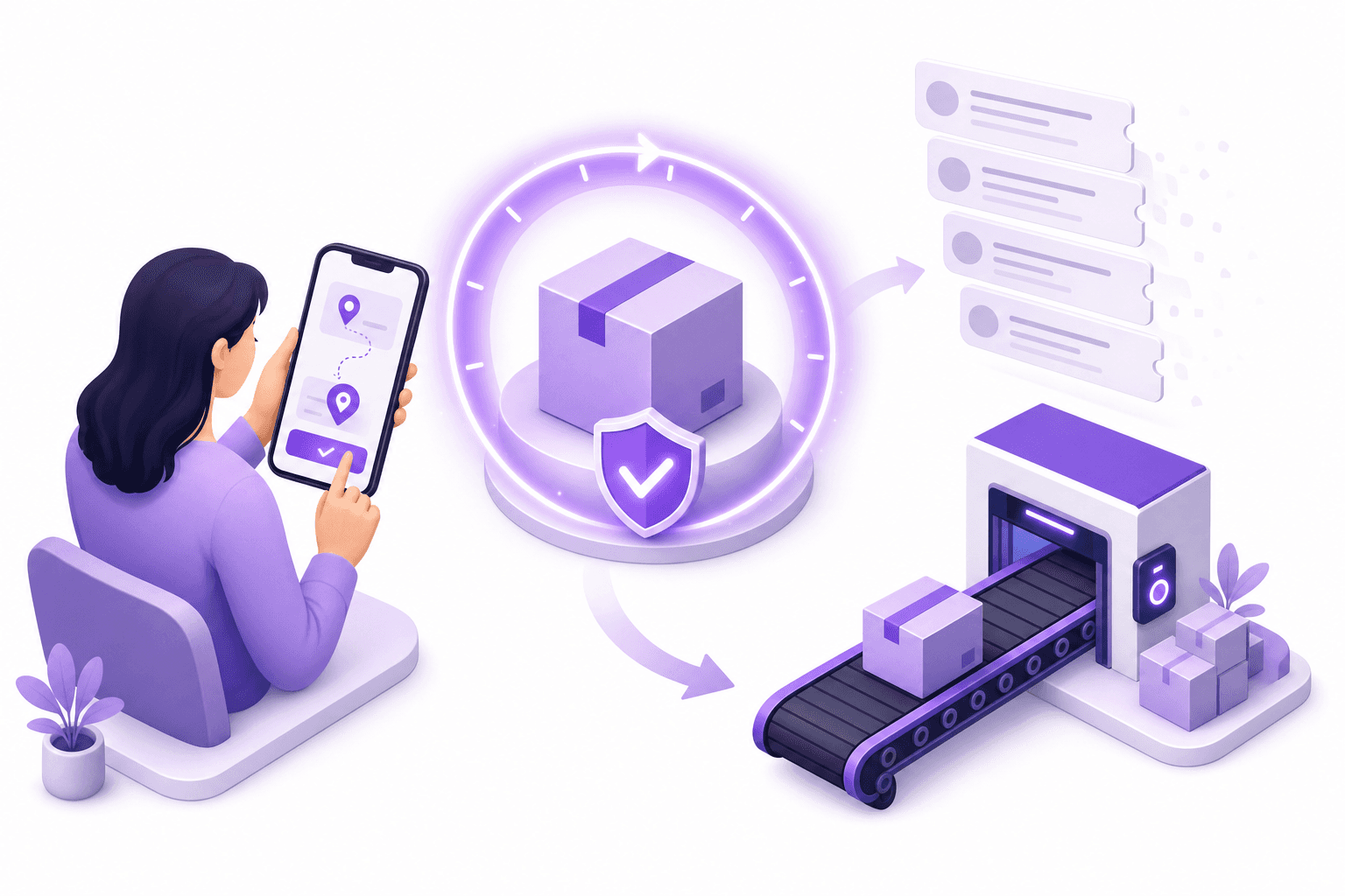 Self-service Shopify address correction protecting warehouse operations