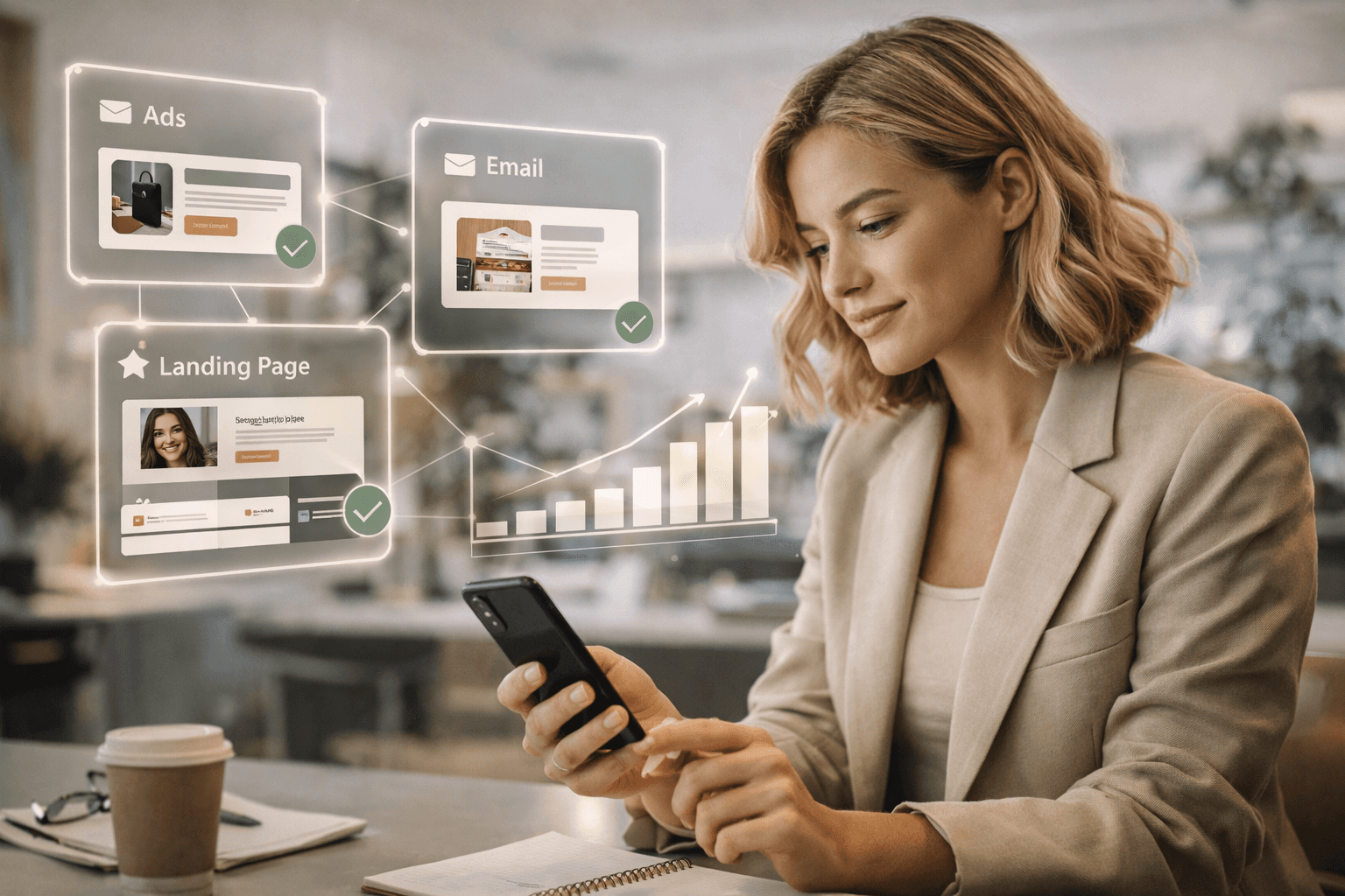 Close-up of lush, dark green leaves, some glossy and wet, against a muted background.