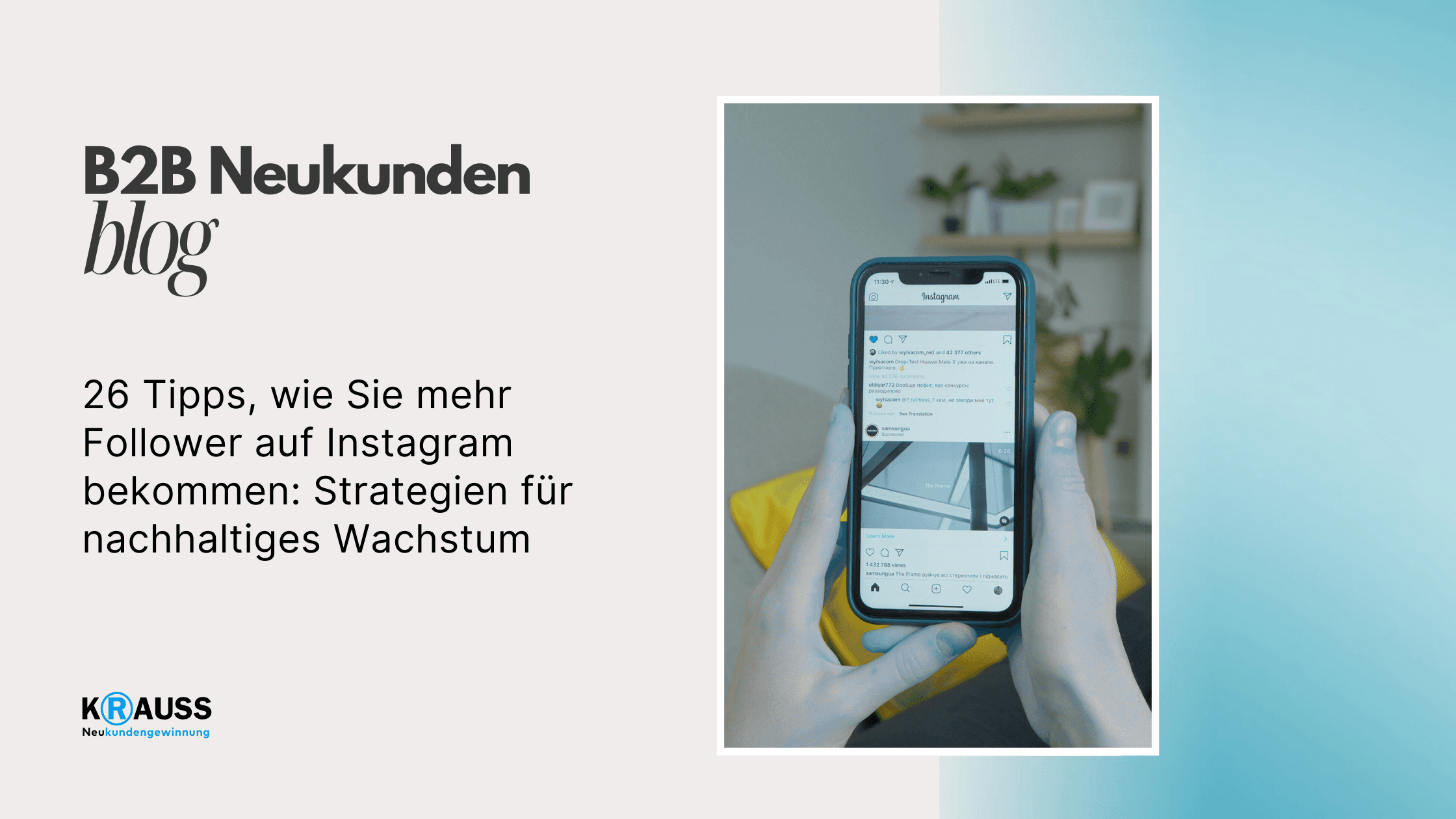 26 Tipps, wie Sie mehr Follower auf Instagram bekommen: Strategien für nachhaltiges Wachstum